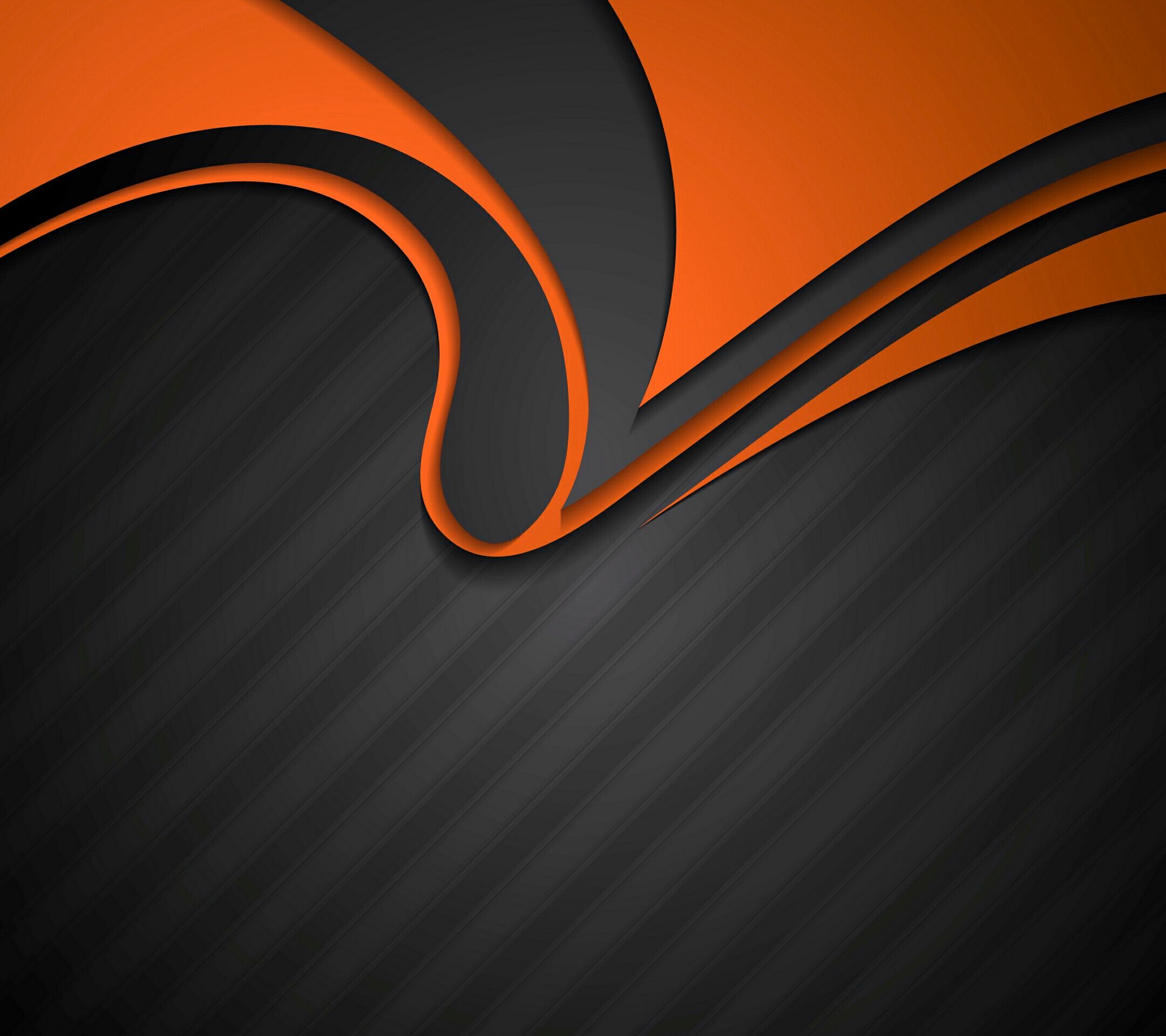 3D Orange Abstract Wallpaper Free 3D Orange Abstract Background