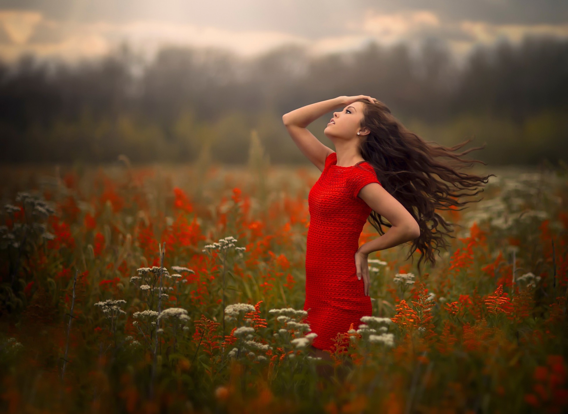 women, Nature Wallpaper HD / Desktop and Mobile Background