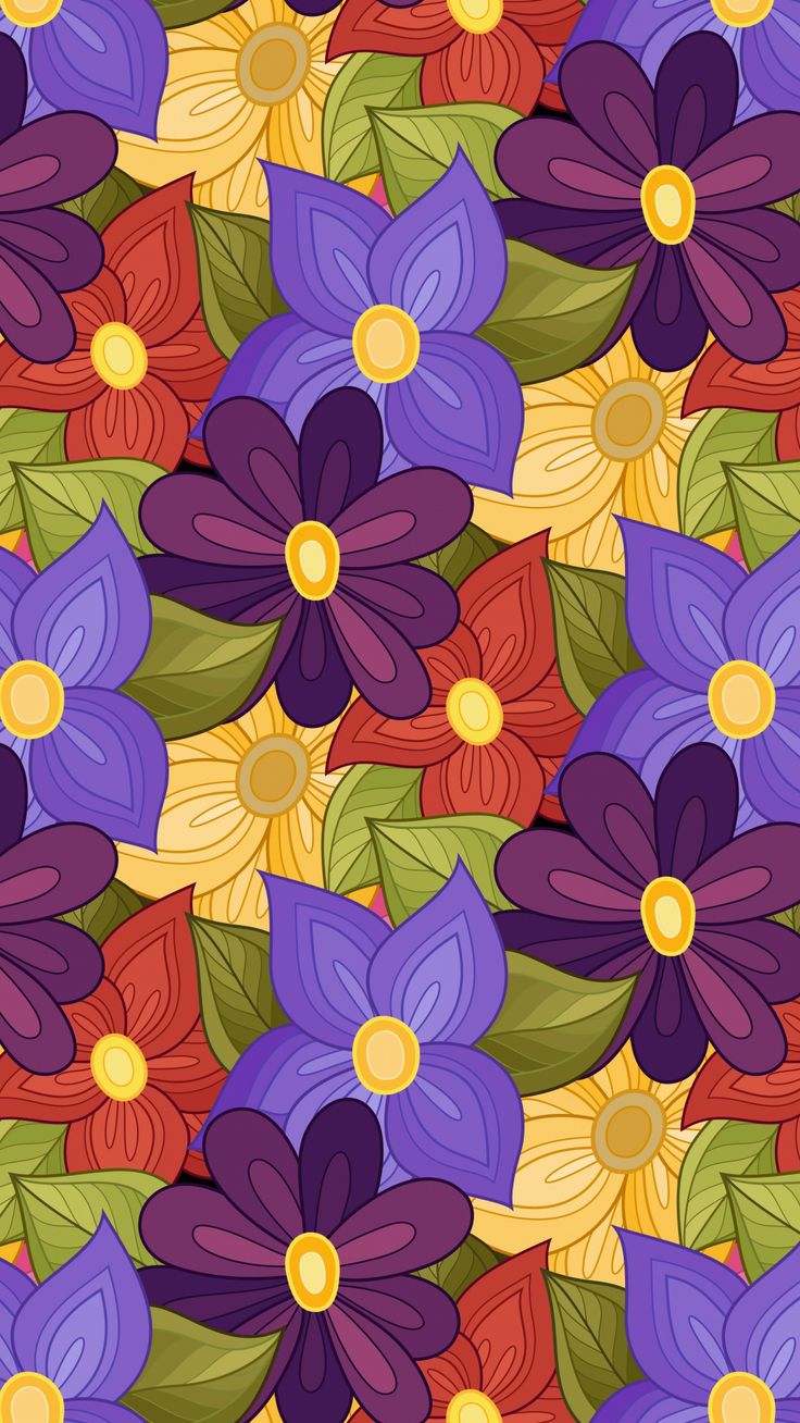 Digital art, pattern, flowers, 1080x1920 wallpaper. Mandala wallpaper, Papel tapiz abstracto, Patrones de papel tapiz