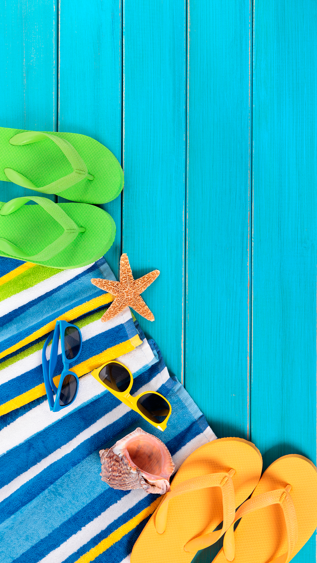 Beach Stuff Wallpaper for Phone