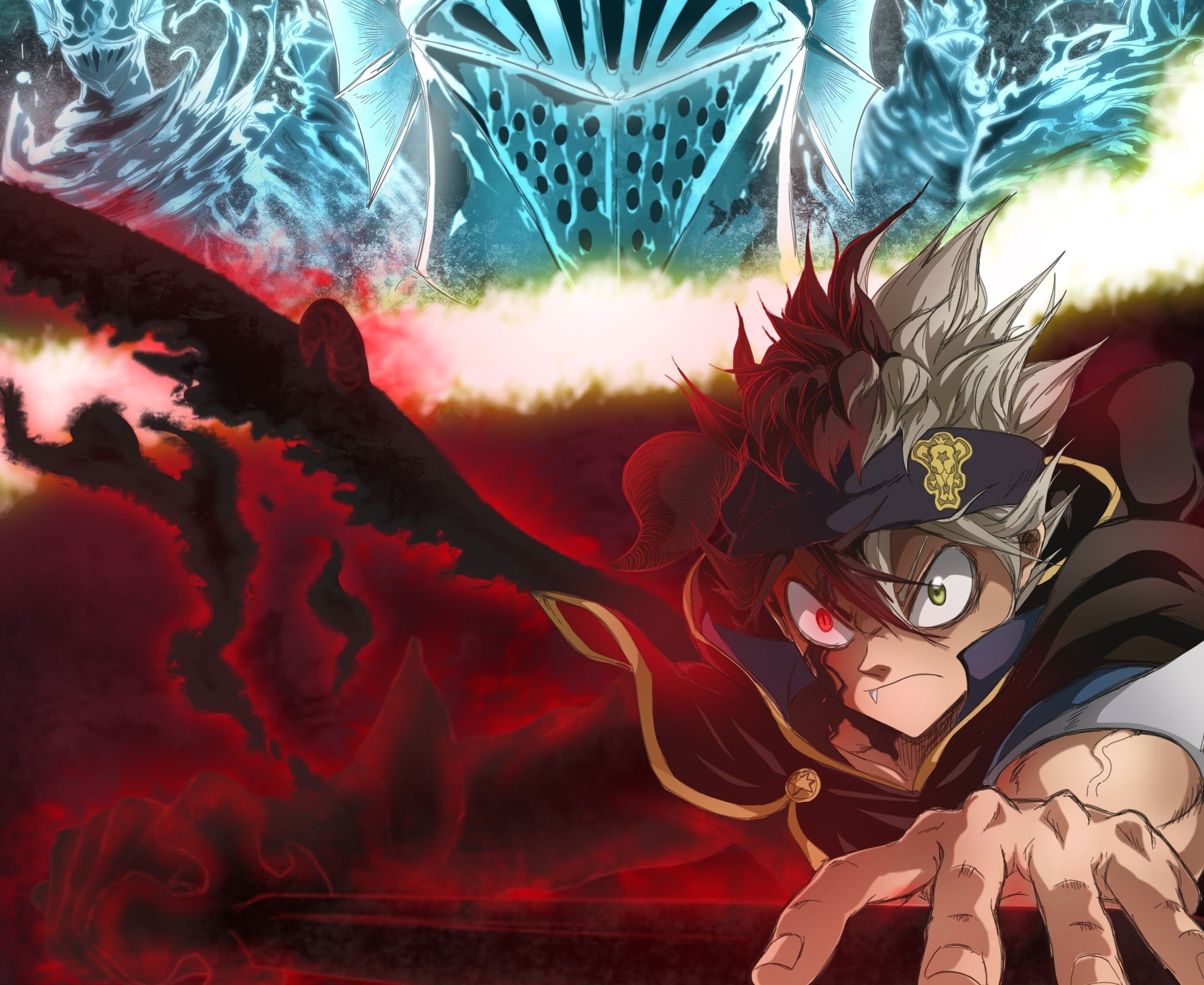 Anime Black Clover Asta Black Clover HD Wallpaper