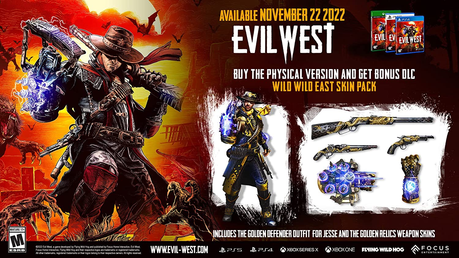 Evil West é adiado Jogo ganha novas imagens