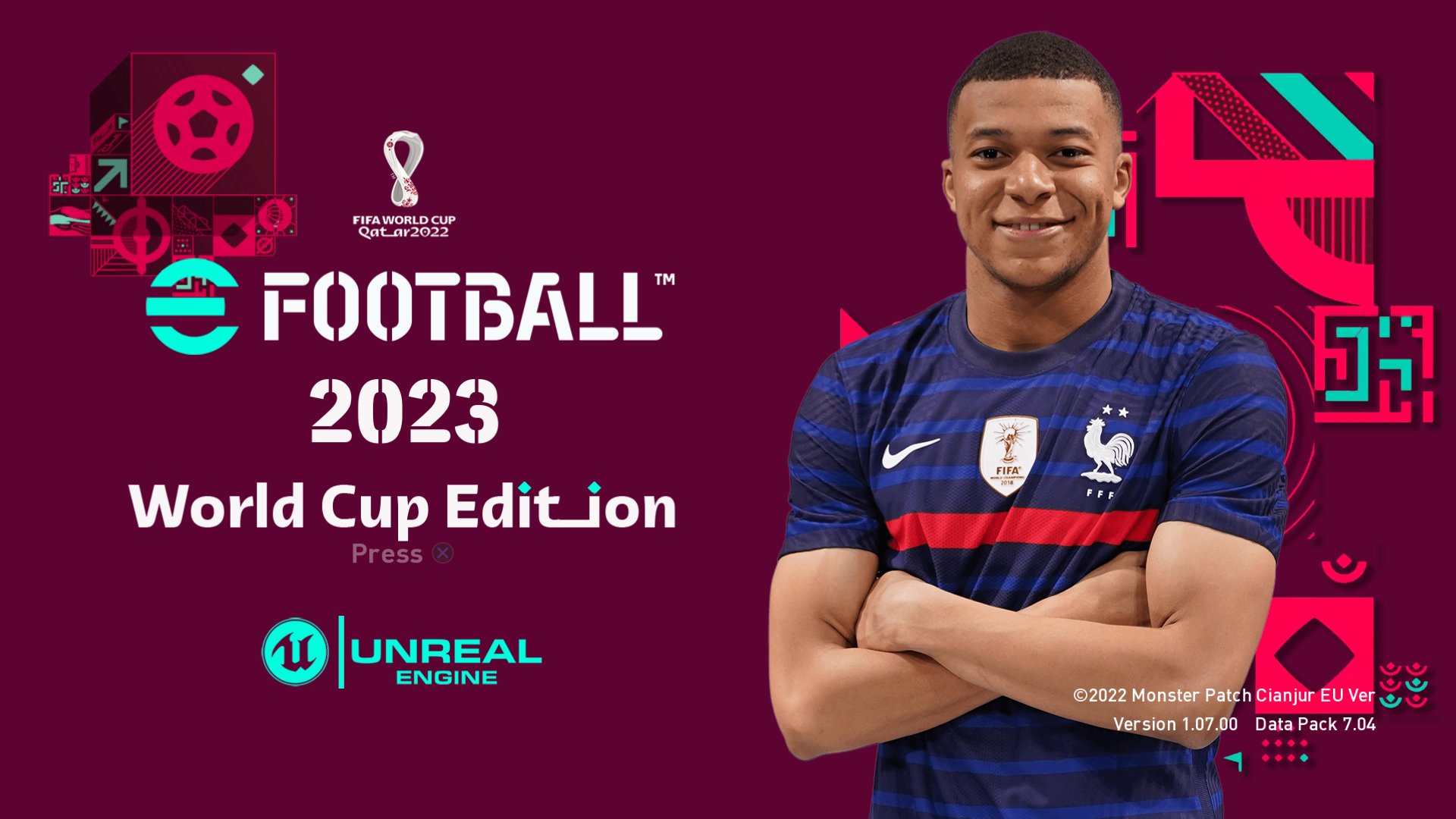 Monster Patch PES 2021 SEASON UPDATE World Cup Edition Qatar 2022