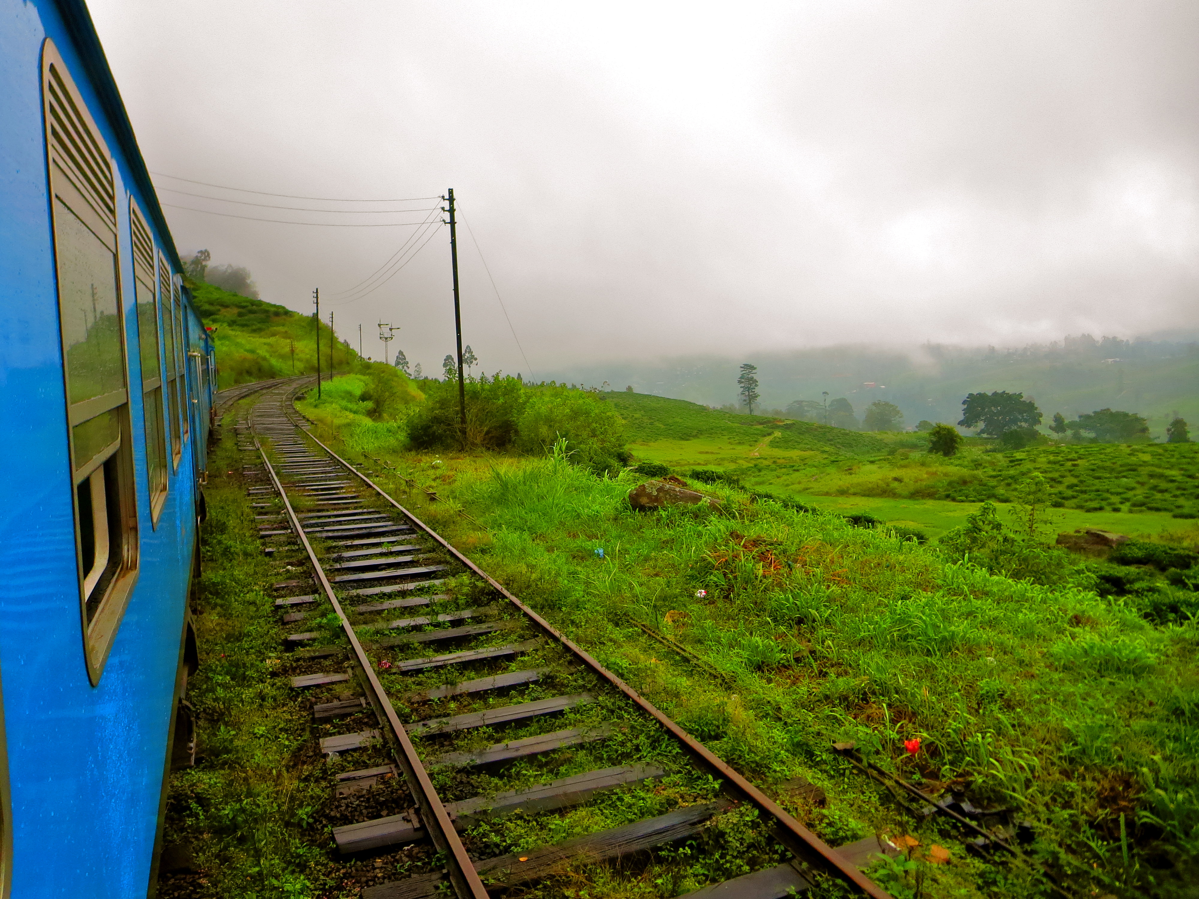 In Photo: Chugging up Sri Lanka's Hill Country. The Shooting Star