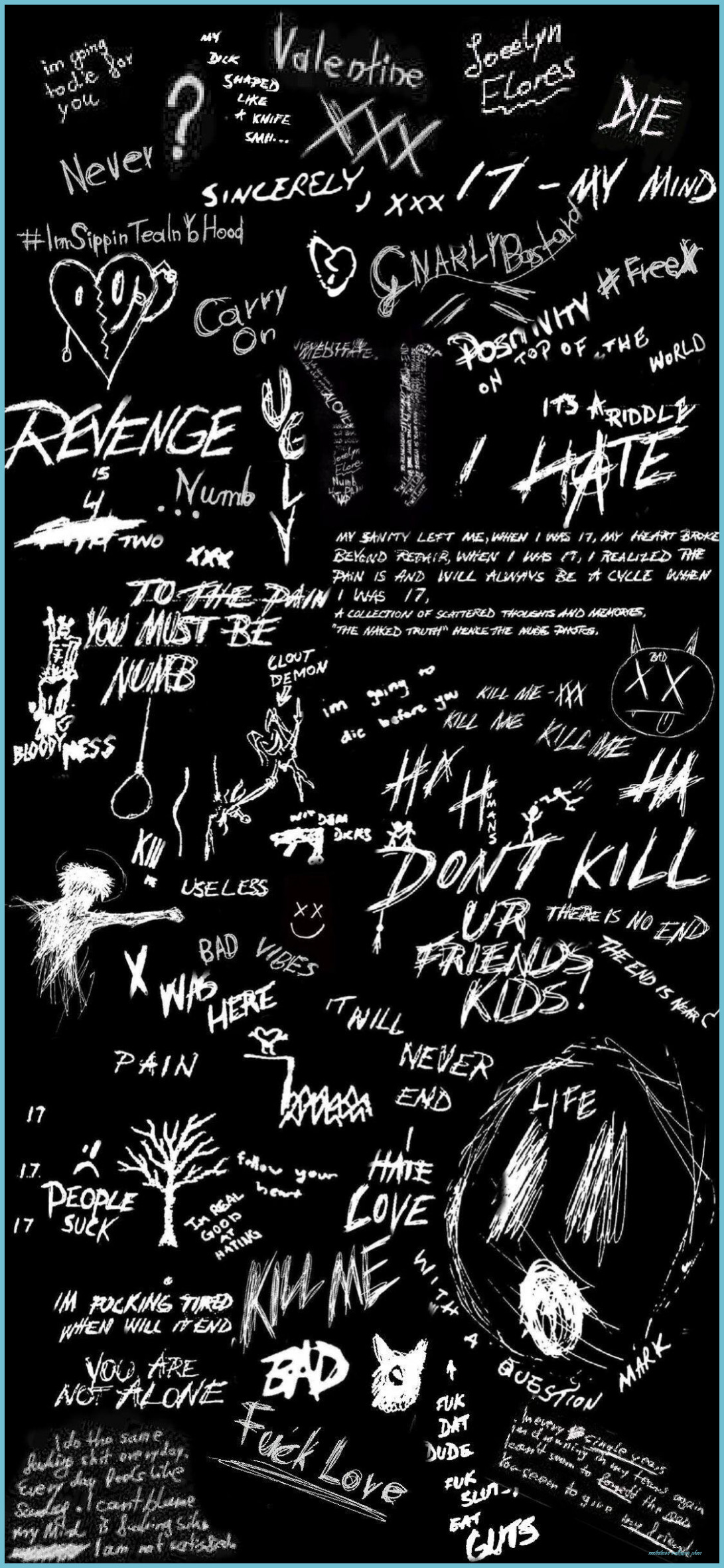 XXXTentacion Aesthetic Wallpaper Free XXXTentacion Aesthetic Background