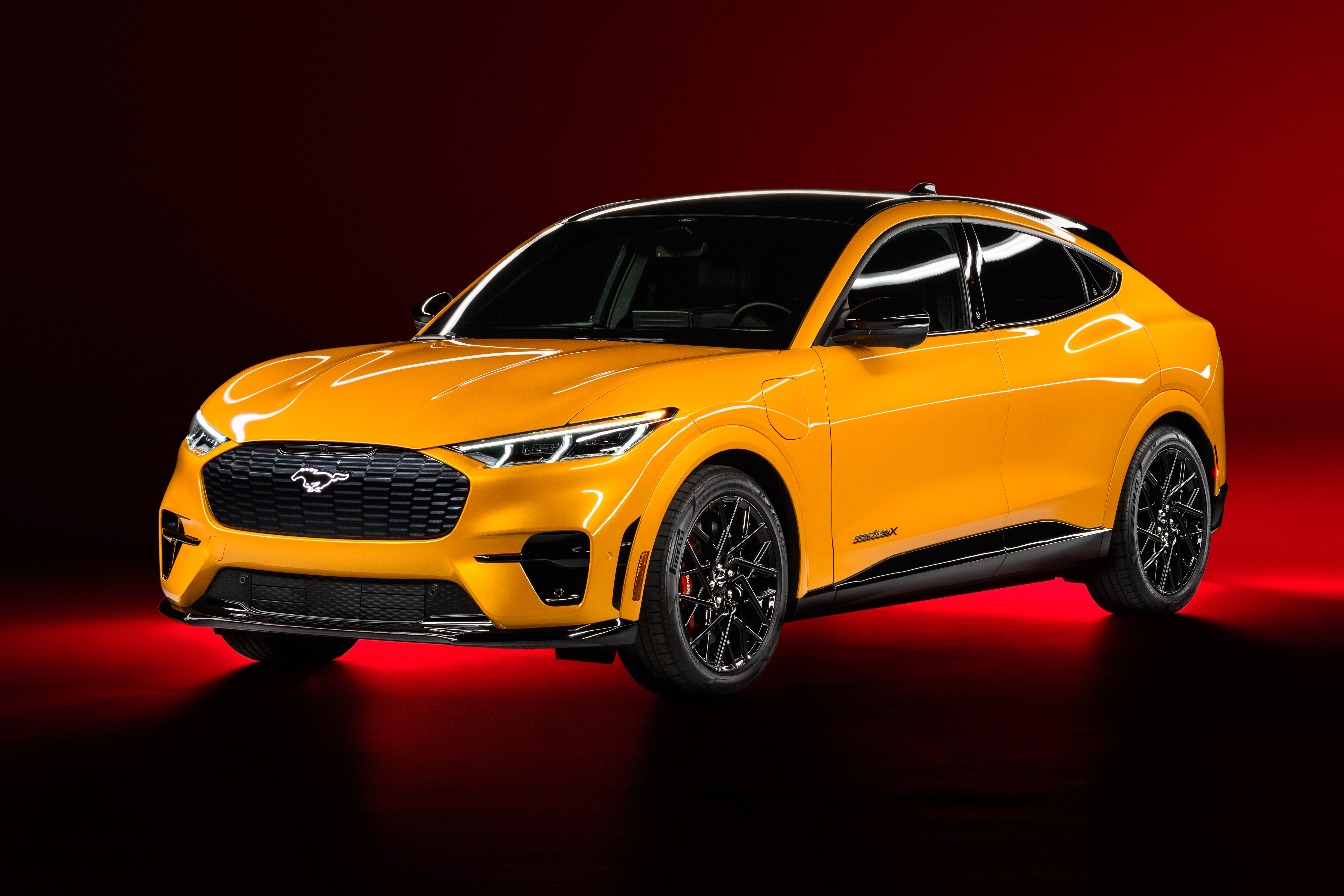 Ford Mustang Mach E GT Performance Edition Wallpaper 4K, Nite Pony Package, 2023, Cars