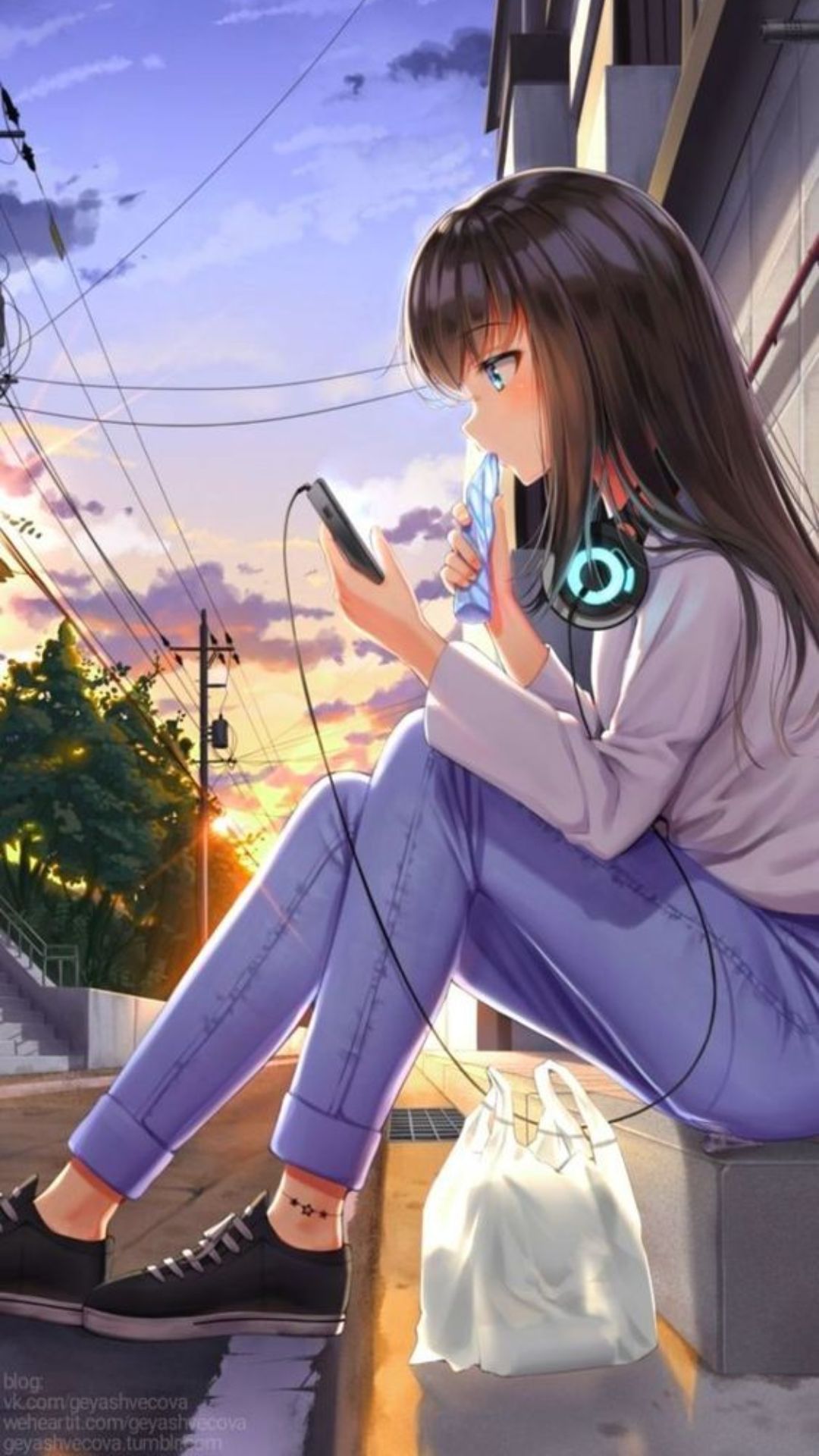 Anime Girl Wallpaper Best Quality Anime Girl Background (HD, 4k)