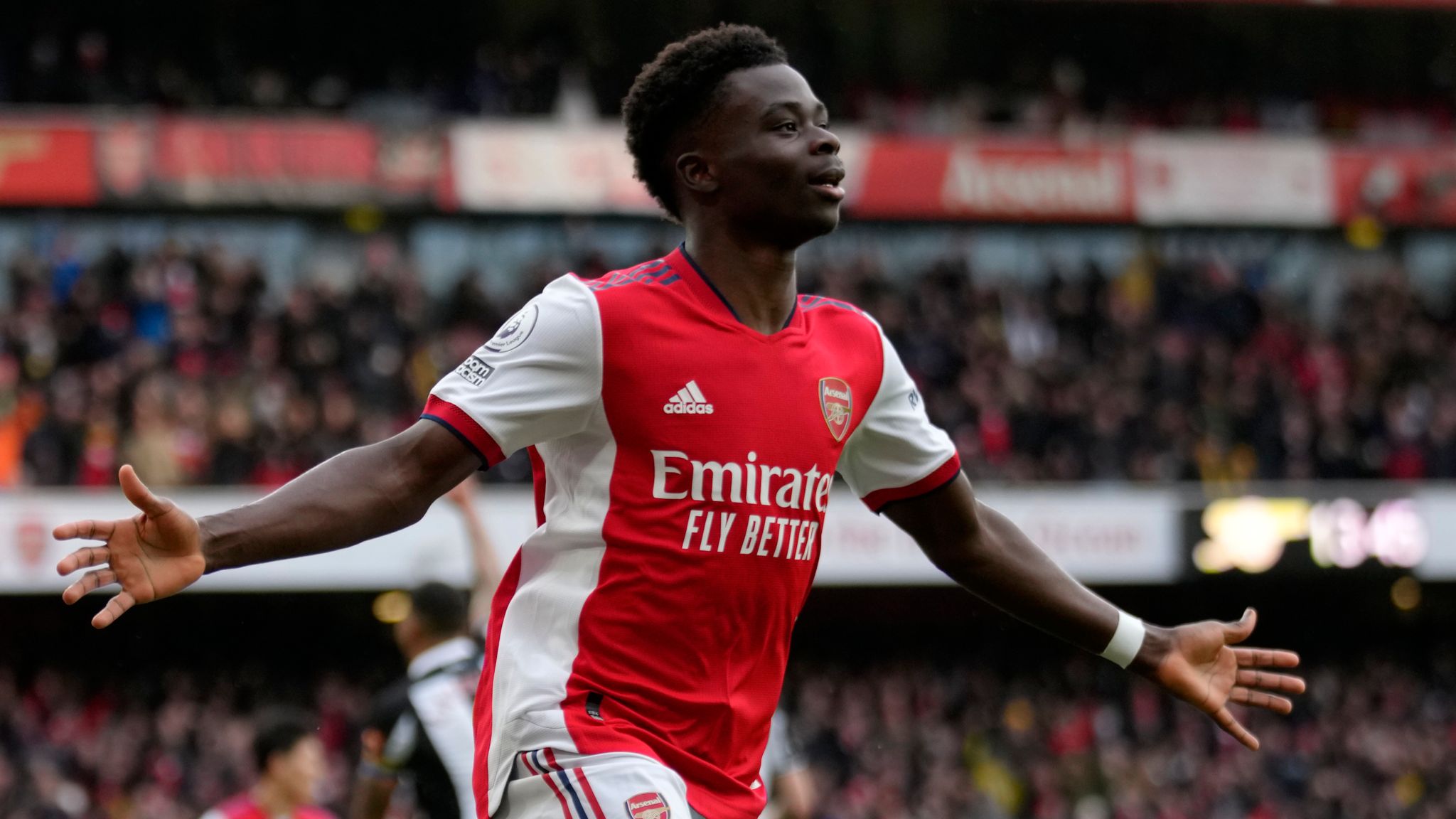 Arsenal's Bukayo Saka says heart was always set on joining Gunners as youngster despite Tottenham trial