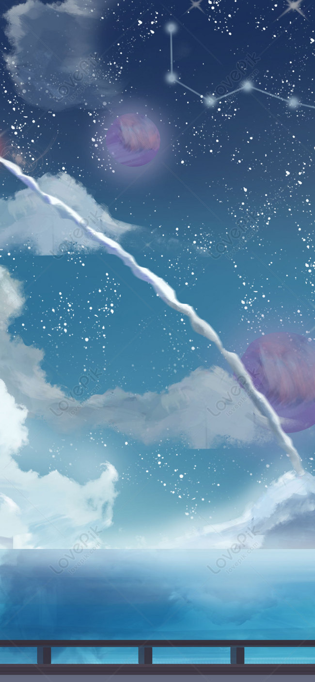 Aesthetic Planet Mobile Wallpaper Image Free Download