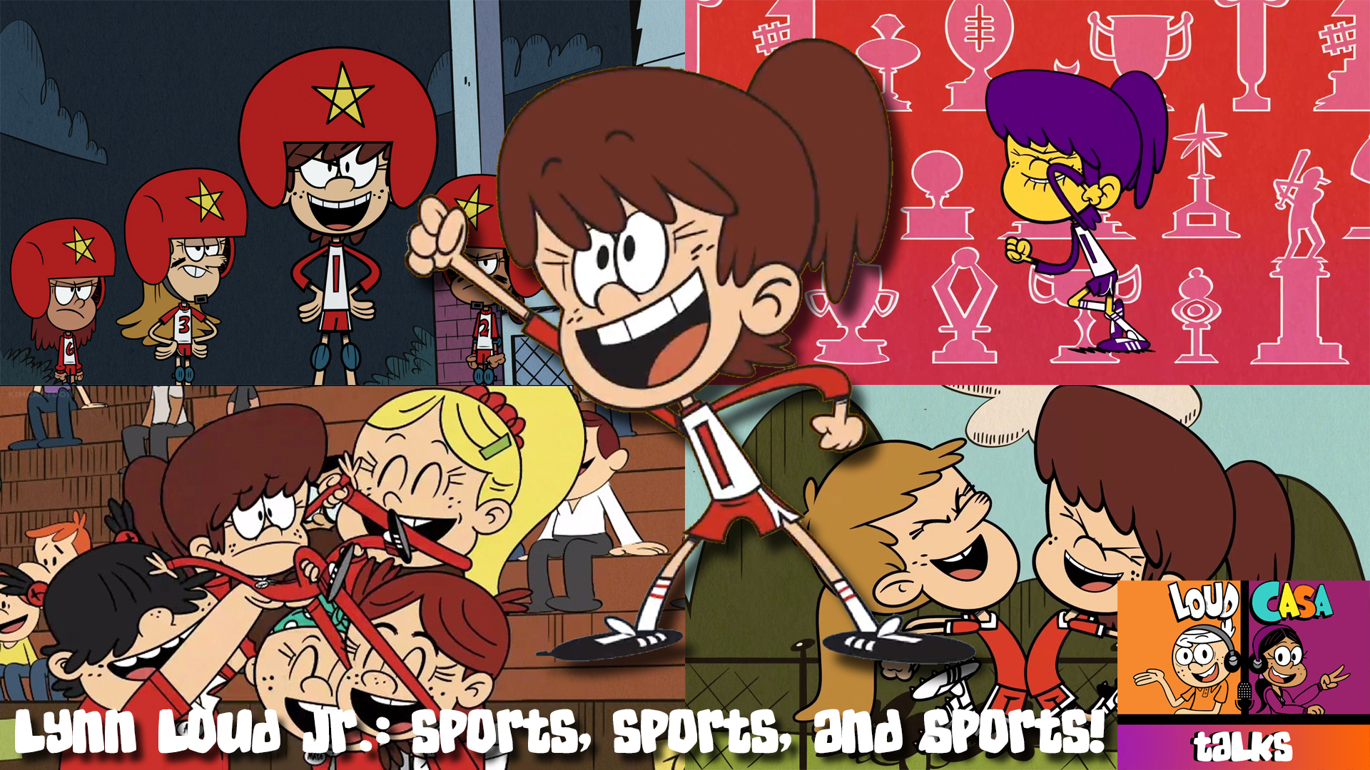 The Fanpage of The Loud House and The Casagrandes в Twitter: „Lynn Loud Jr. has one thing in mind: Sports. But what sport will be the one that she will be pro