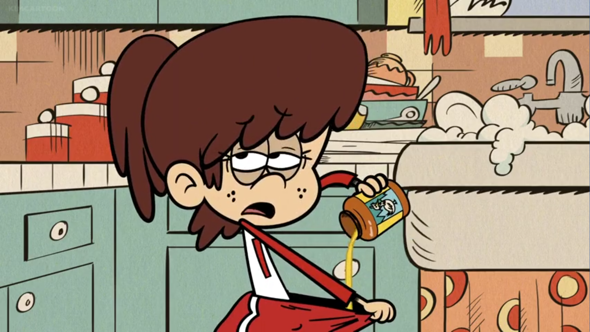 Loud house peeing