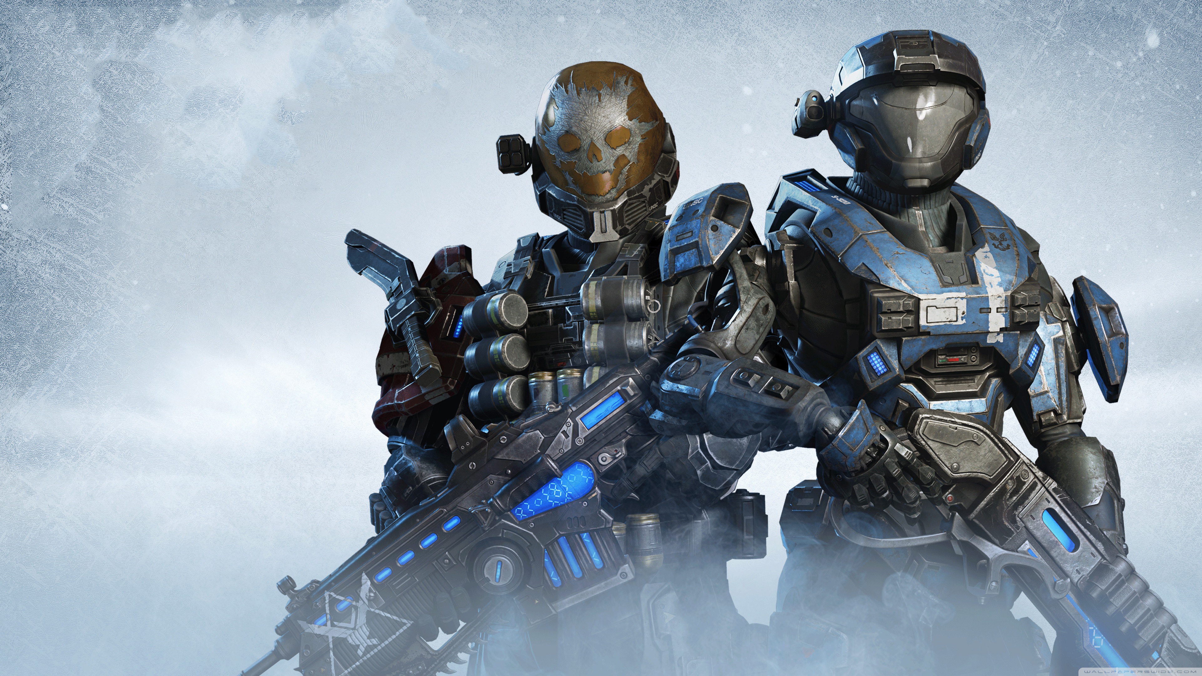 Halo Reach characters Kat and Emile in Gears 5 Ultra HD Desktop Background Wallpaper for 4K UHD TV, Widescreen & UltraWide Desktop & Laptop, Tablet