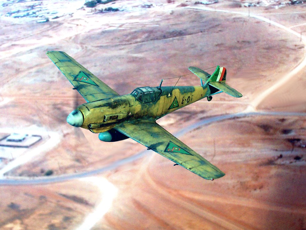 1:72 Messerschmitt Bf 109 E 7 Trop.; Iraqi Air Force القو