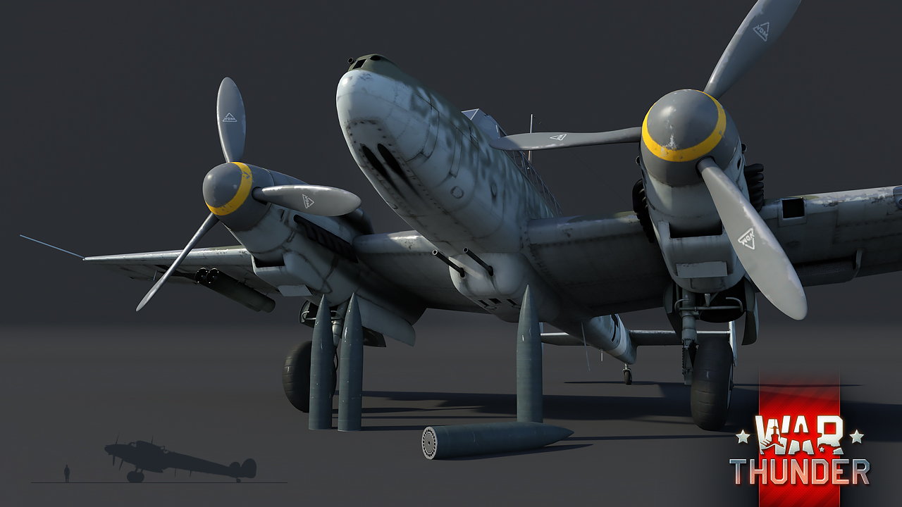 Development Messerschmitt Bf 110 model updates, new modifications