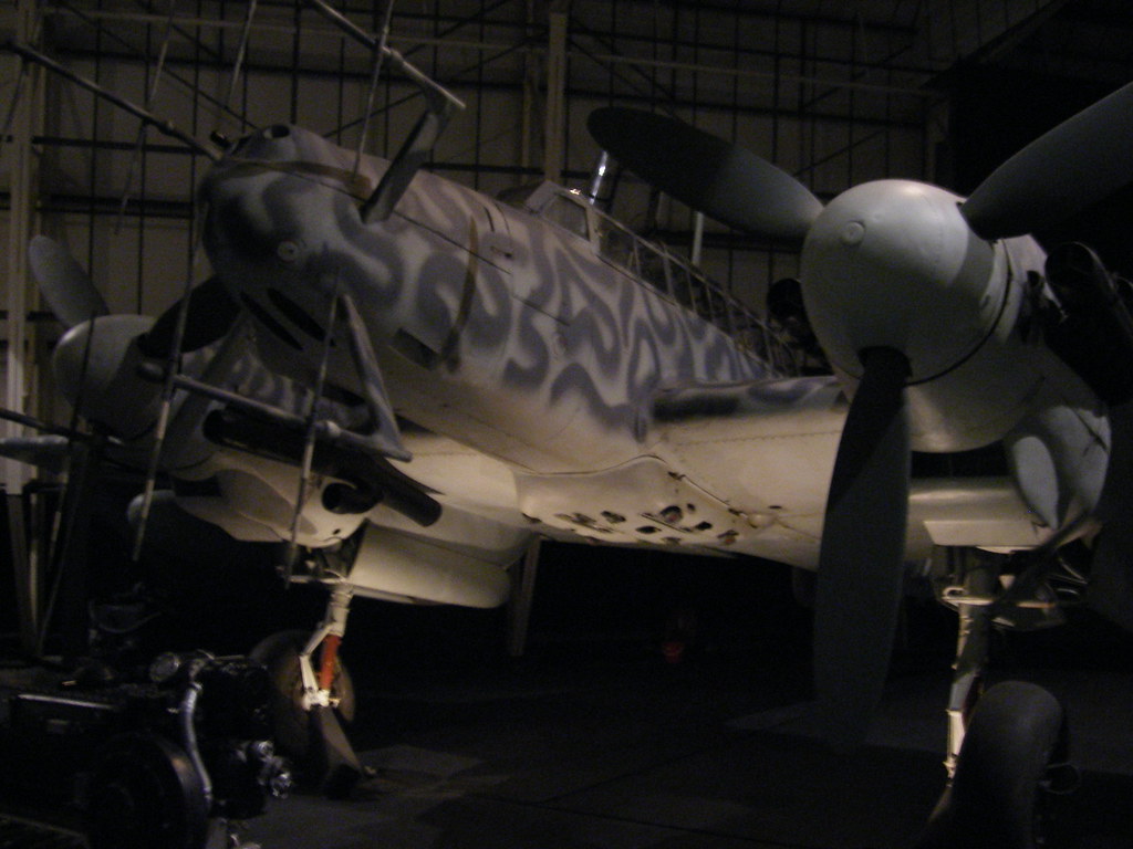 Messerschmitt Bf 110. RAF Museum Hendon, London. en.wikiped