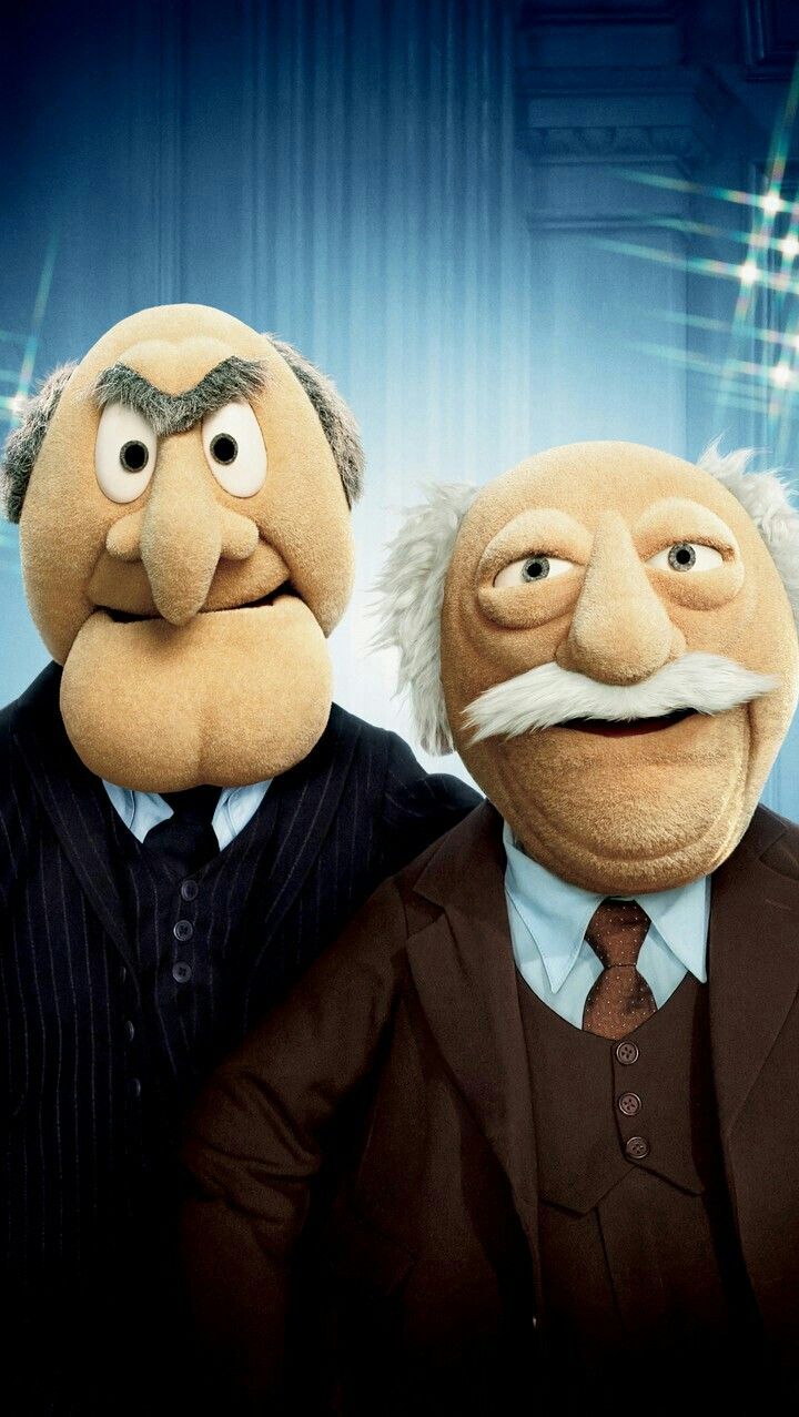 The Muppets Waldorf & Statler. The muppets characters, The muppet show, Muppets