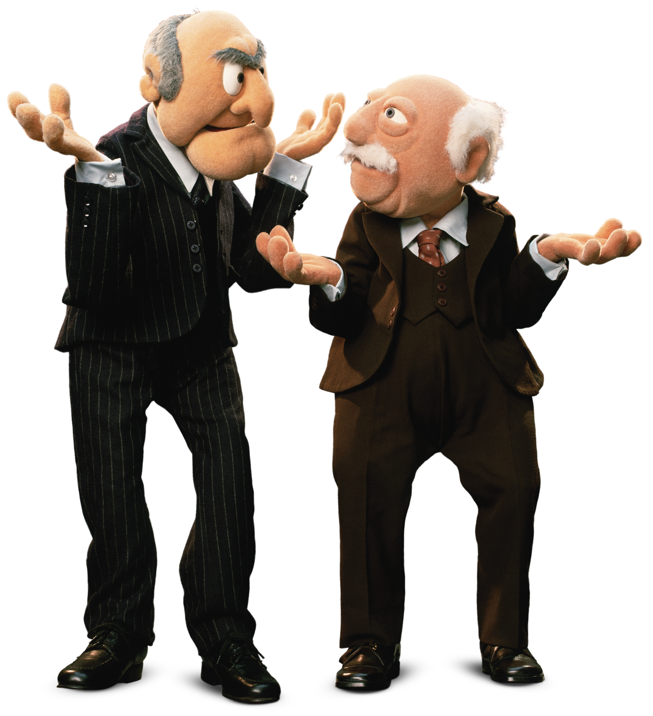Statler and Waldorf. Statler and waldorf, Muppets, The muppet show