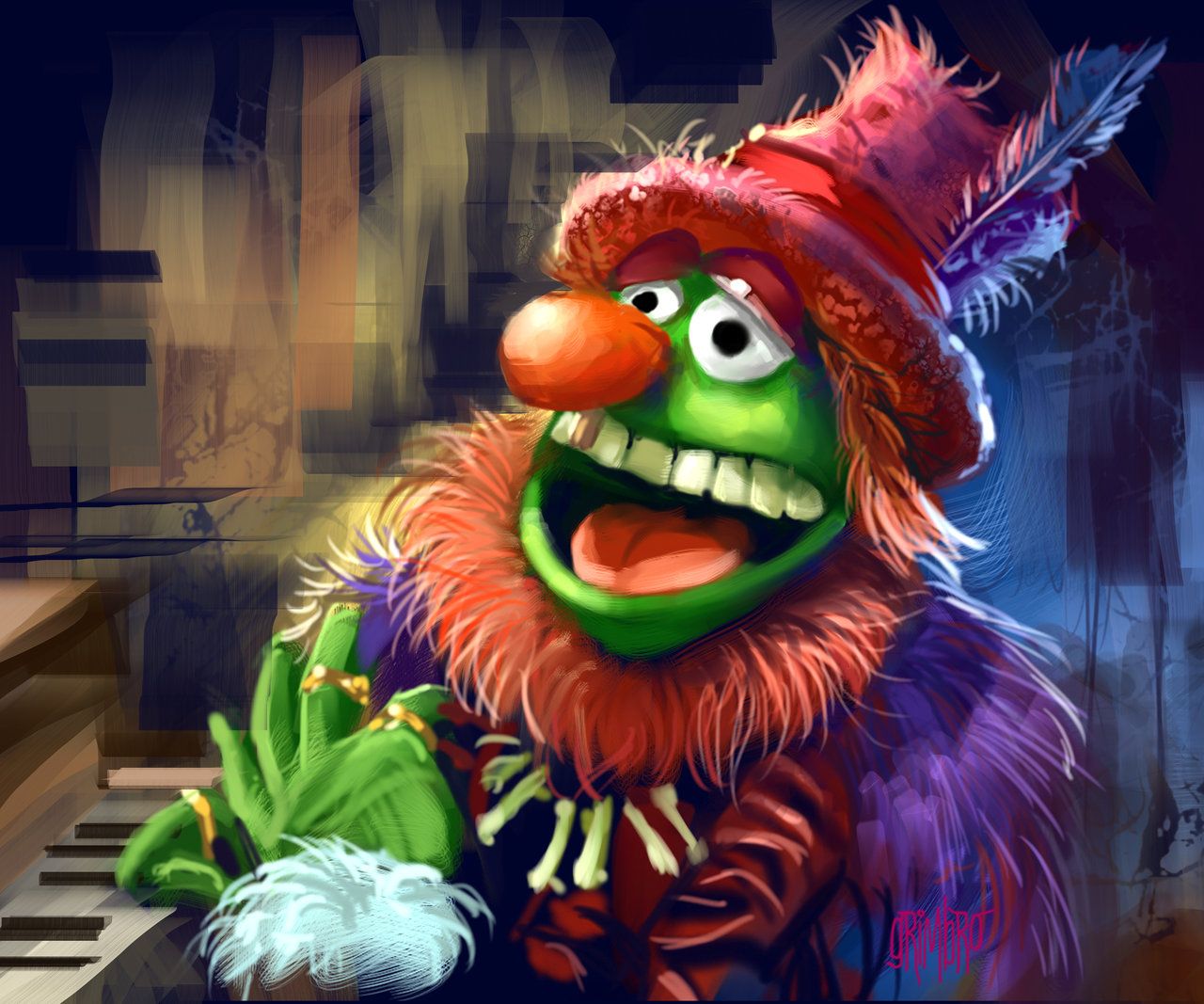 Electric Mayhem Wallpaper