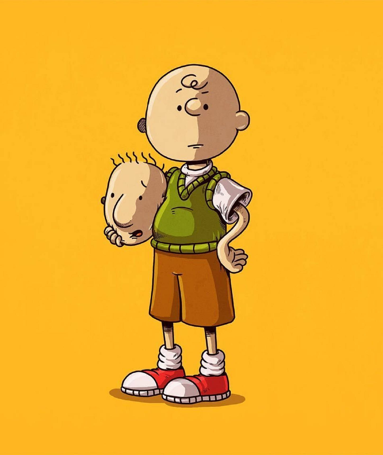 Download Doug With A Fake Head Wallpaper