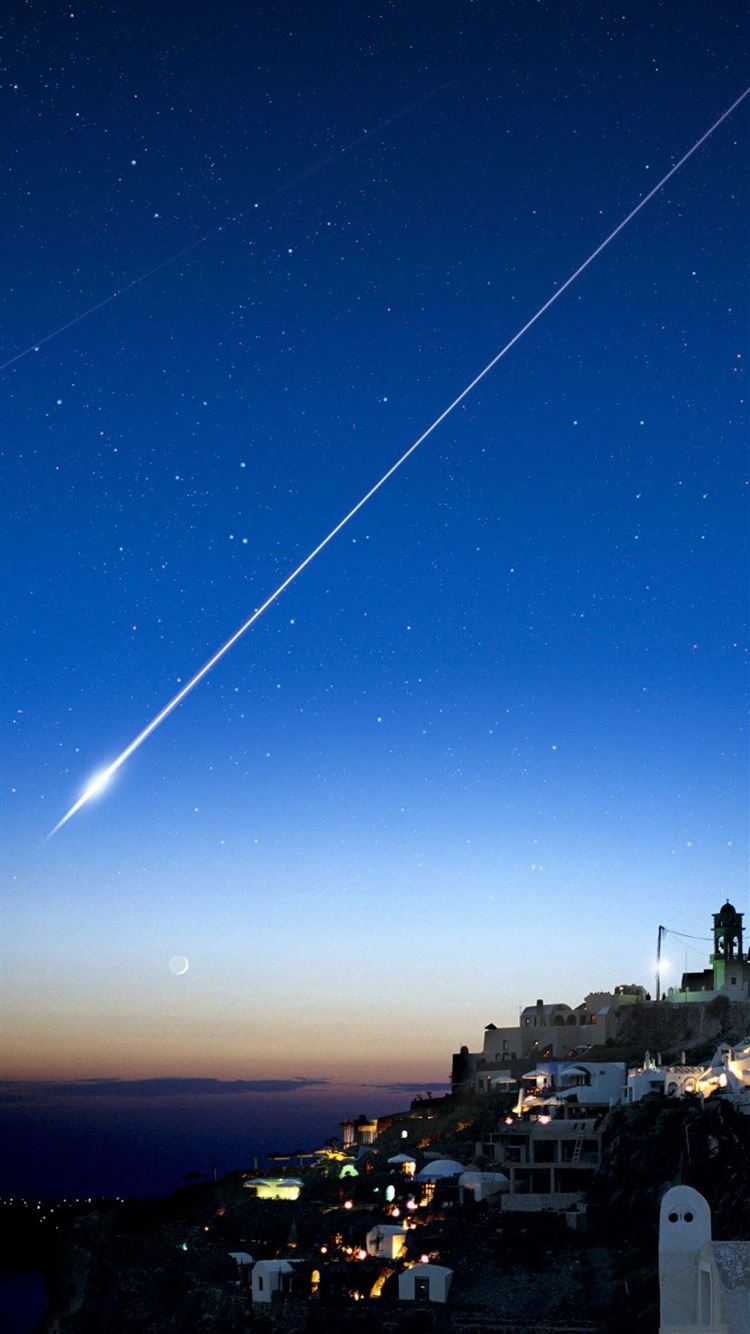 Best Shooting star iPhone 8 HD Wallpaper