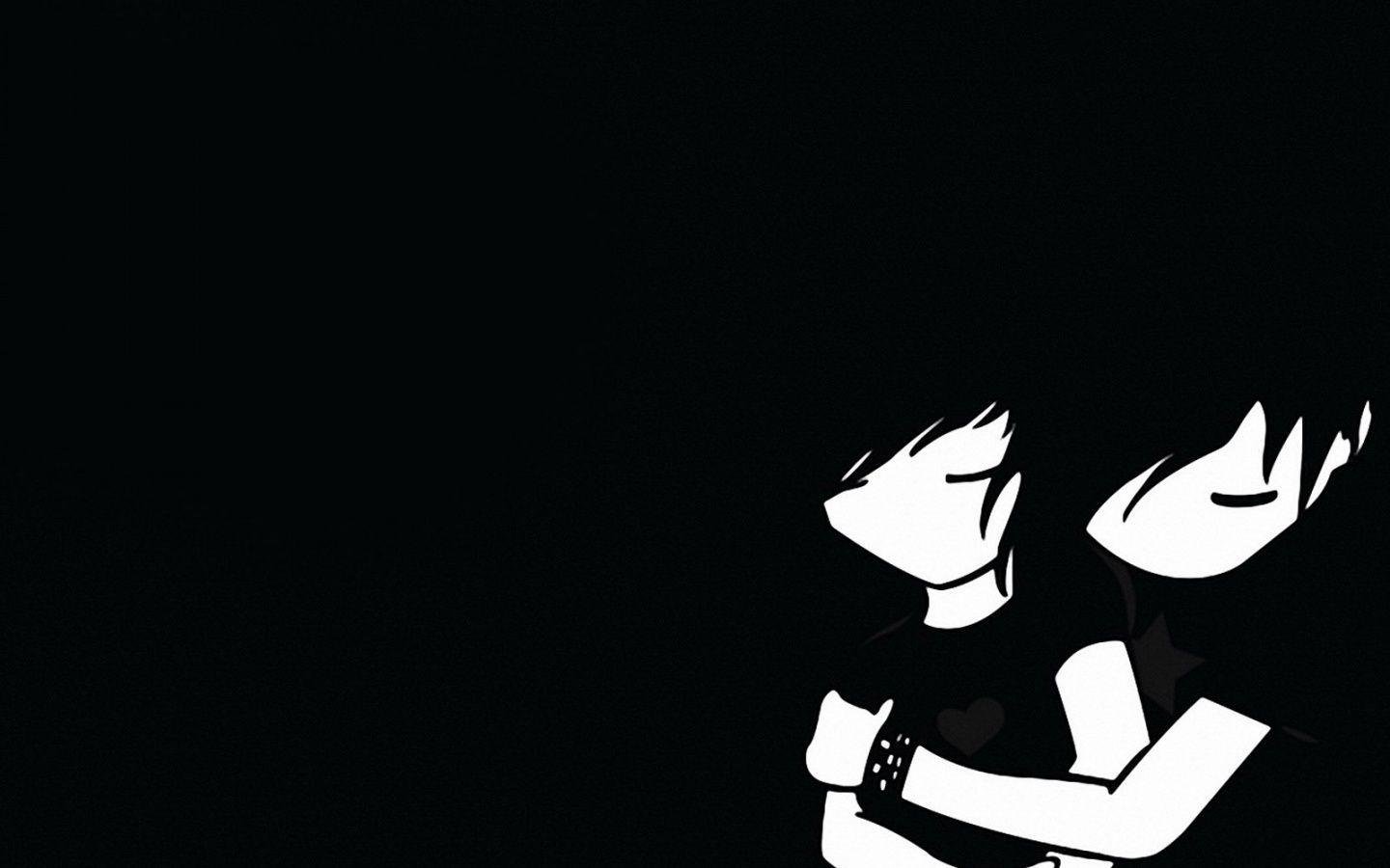 Black Wallpaper with Cute Drawings (46 photo) Drawings for sketching and not only