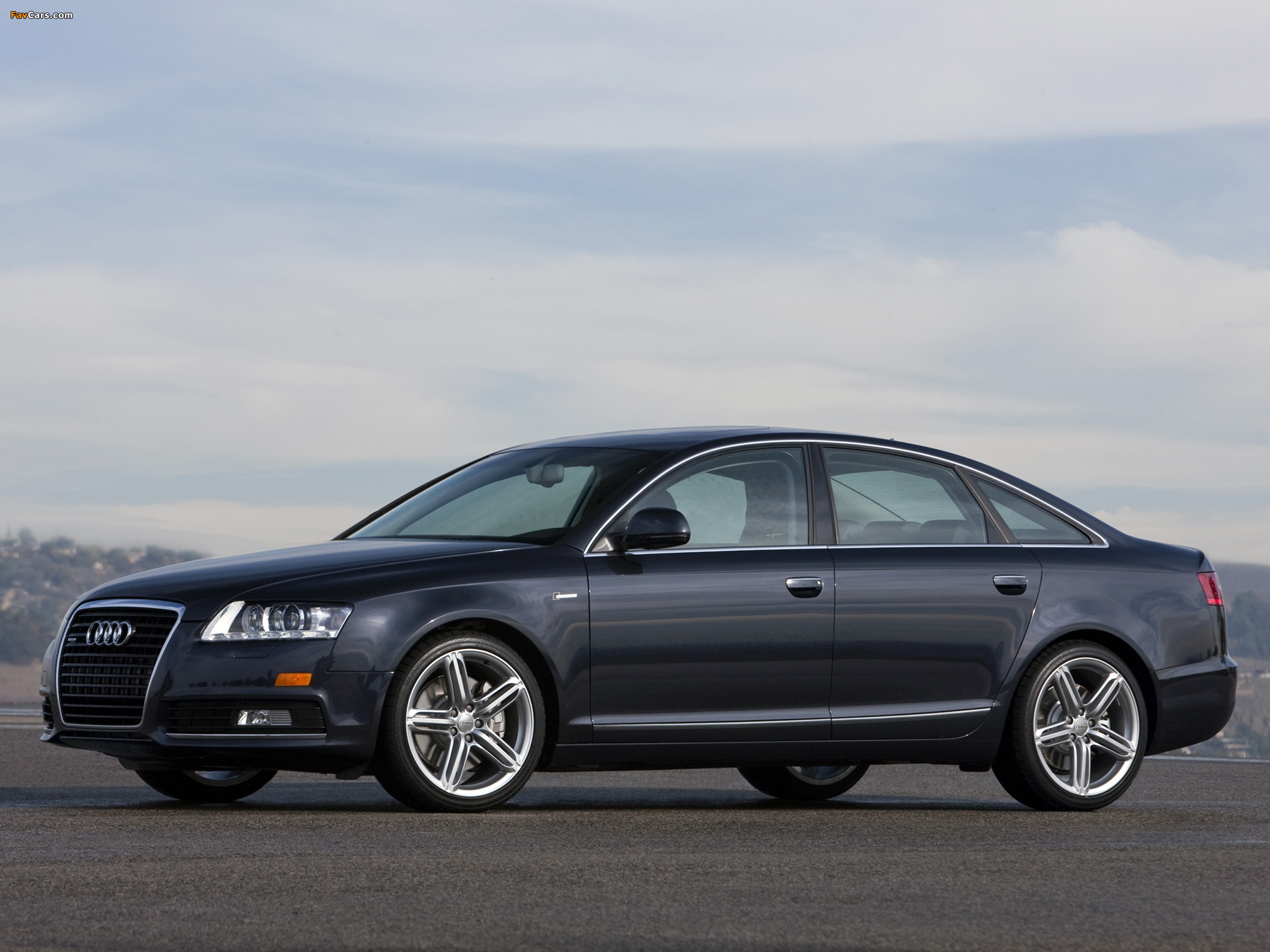 Audi A6 3.0T Quattro Sedan US Spec (4F, C6) 2008–11 Wallpaper (2048x1536)