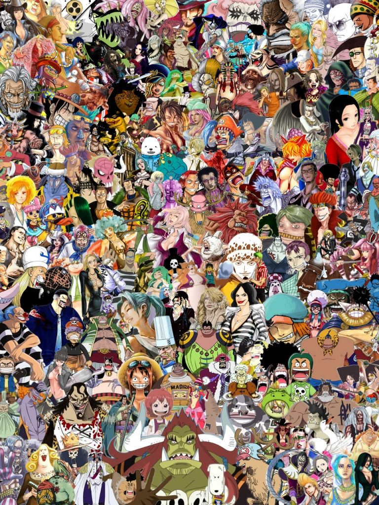 Anime, anime, anime collage, HD phone wallpaper