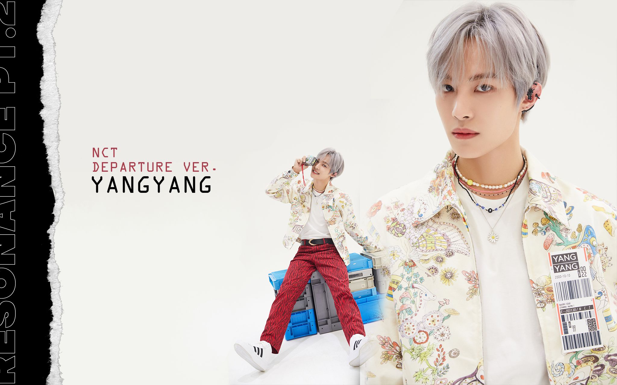 YANGYANG 'DEPARTURE VER.' DESKTOP WALLPAPER. Nct, Yangyang wayv, Desktop wallpaper