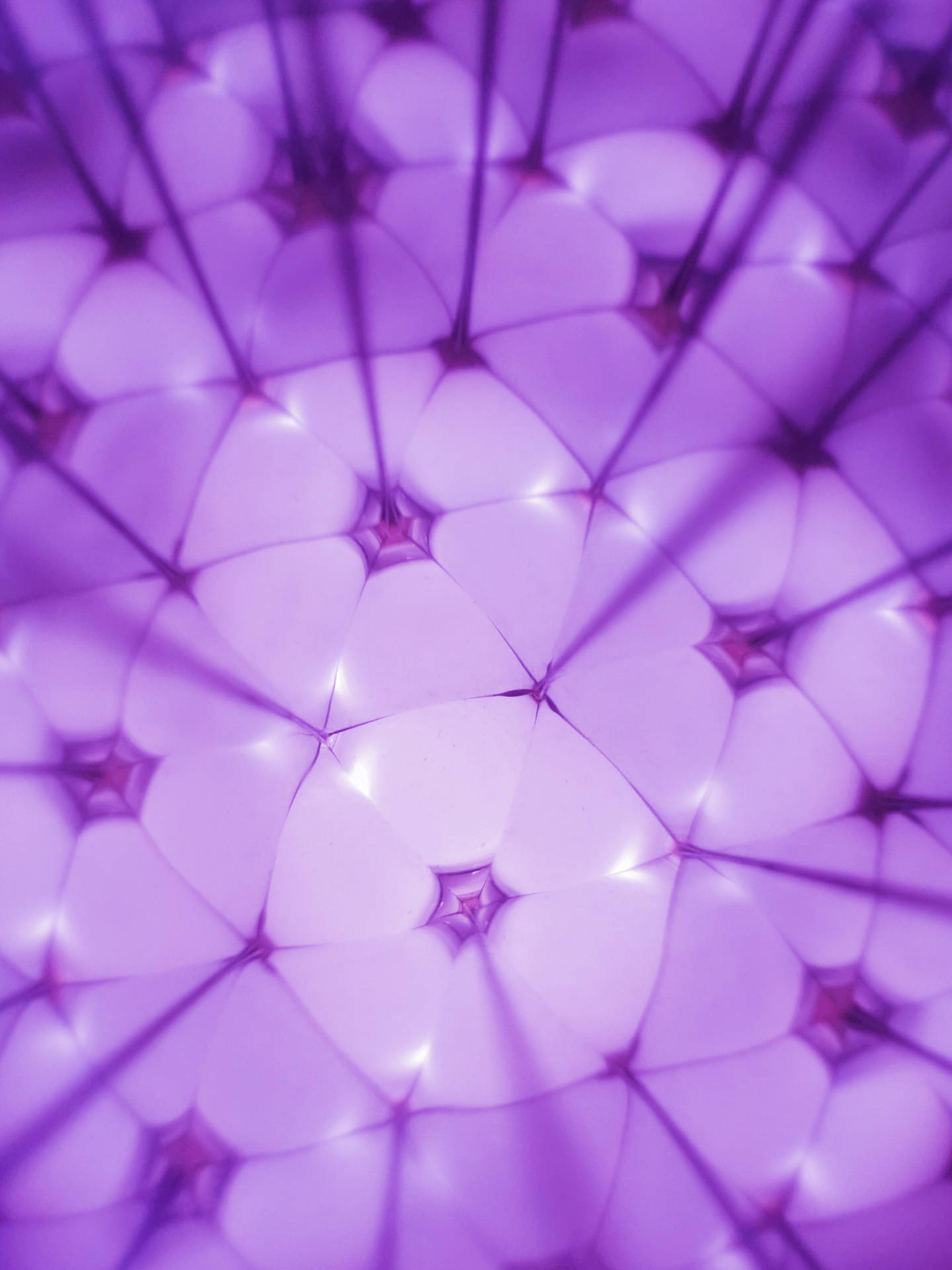 Download Soft Purple Hexagons Wallpaper