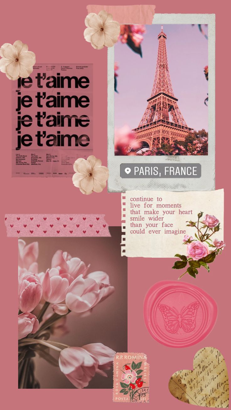 Paris Wallpaper. Pink paris wallpaper, Paris wallpaper, France wallpaper