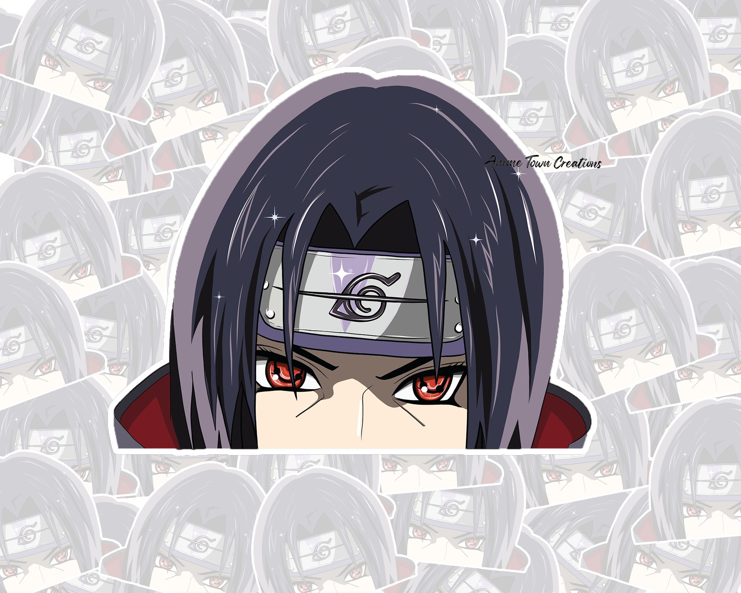 Itachi Peeker Sticker Sticker