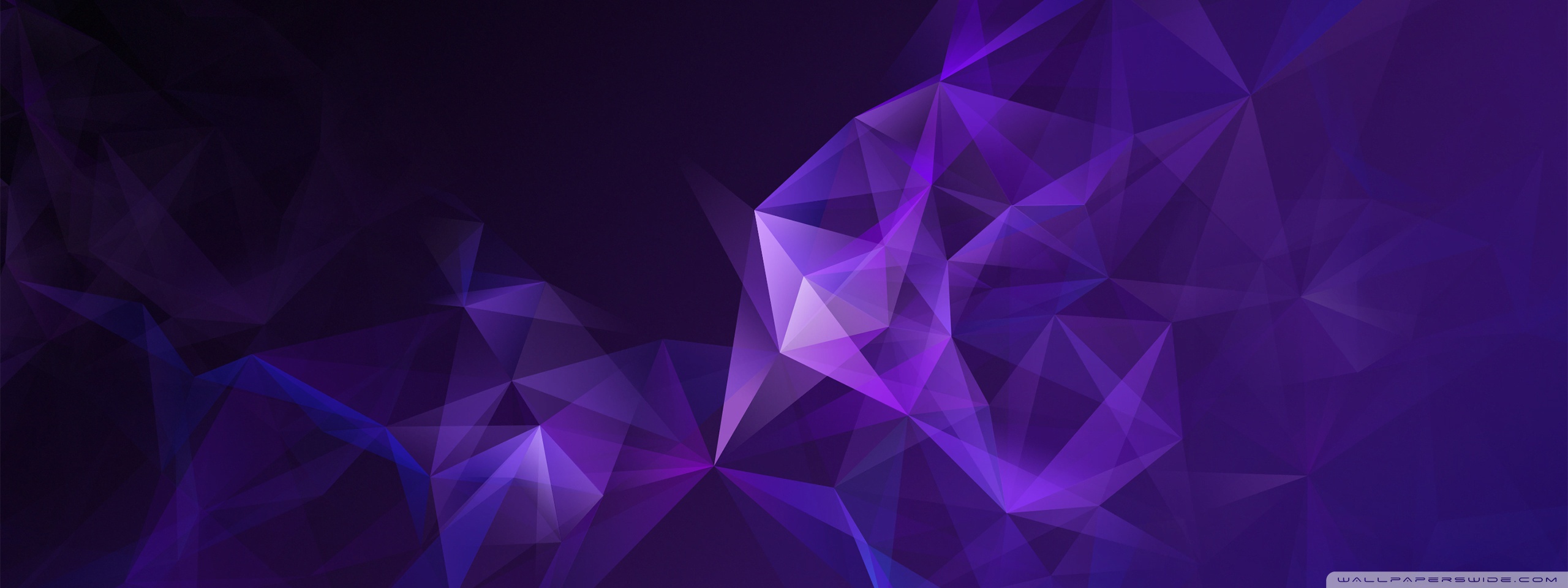 Low Poly Purple Abstract Art Ultra HD Desktop Background Wallpaper for: Widescreen & UltraWide Desktop & Laptop, Multi Display, Dual Monitor, Tablet