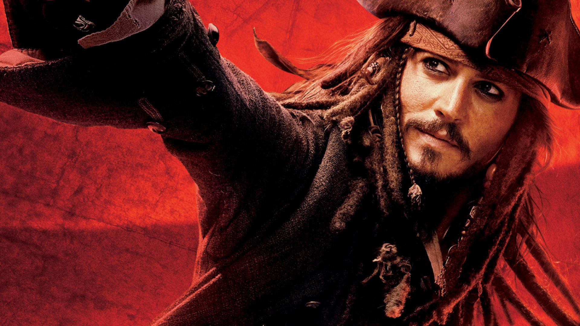 Captain Jack Sparrow wallpaper 1920x1080 Full HD (1080p) desktop background