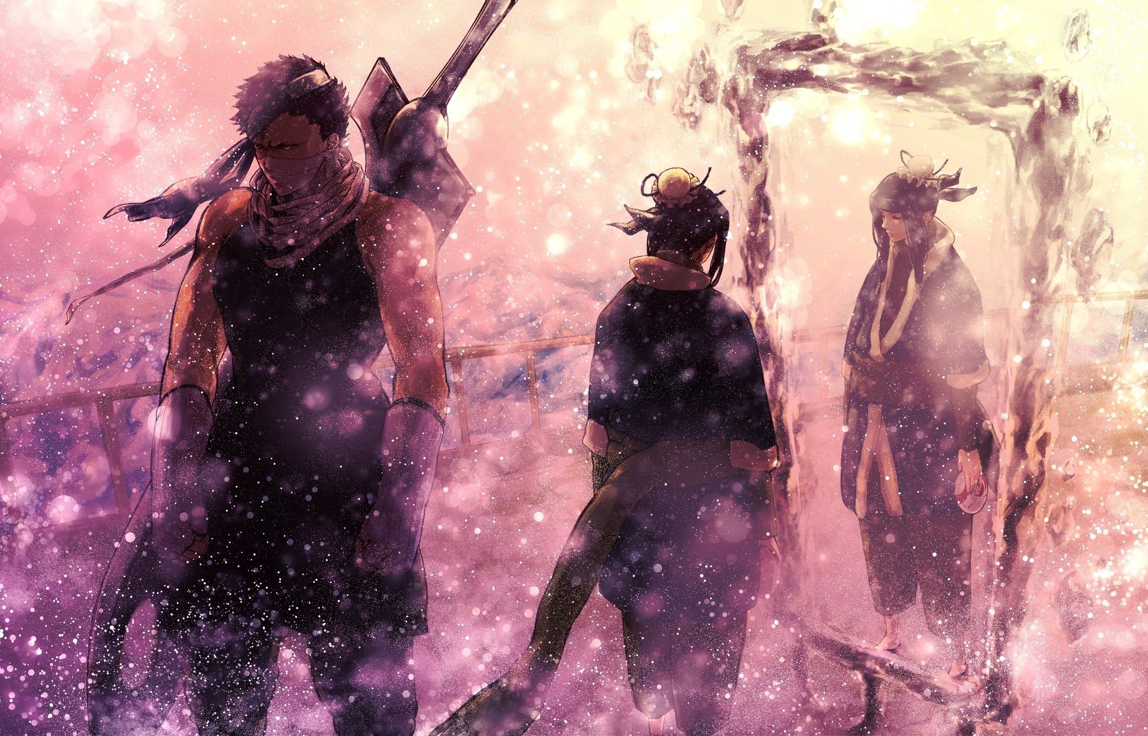 Naruto Shippuuden, Manga, Anime, Haku, Momochi Zabuza HD Wallpaper / Desktop and Mobile Image & Photo