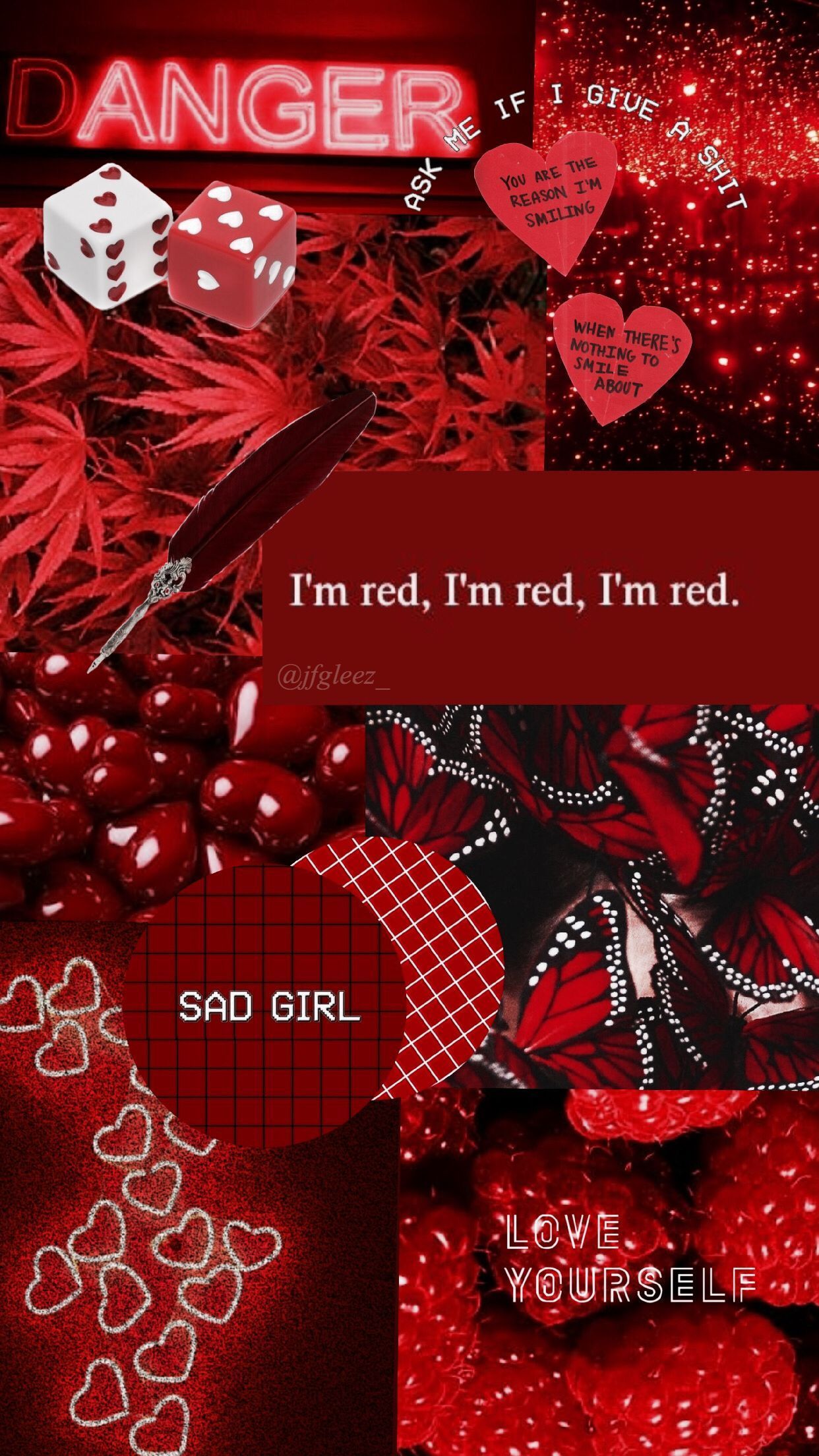 Red Aesthetic Wallpaper  NawPic