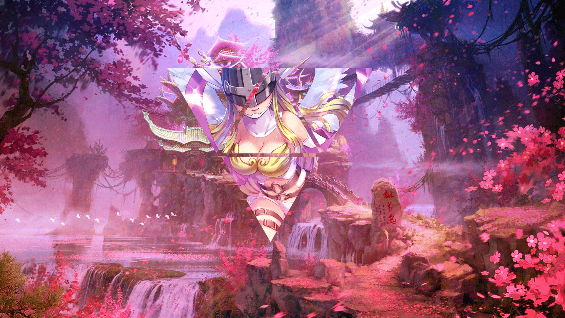 angewomon, anime, anime girls, Angel I, Digimon Gallery HD Wallpaper