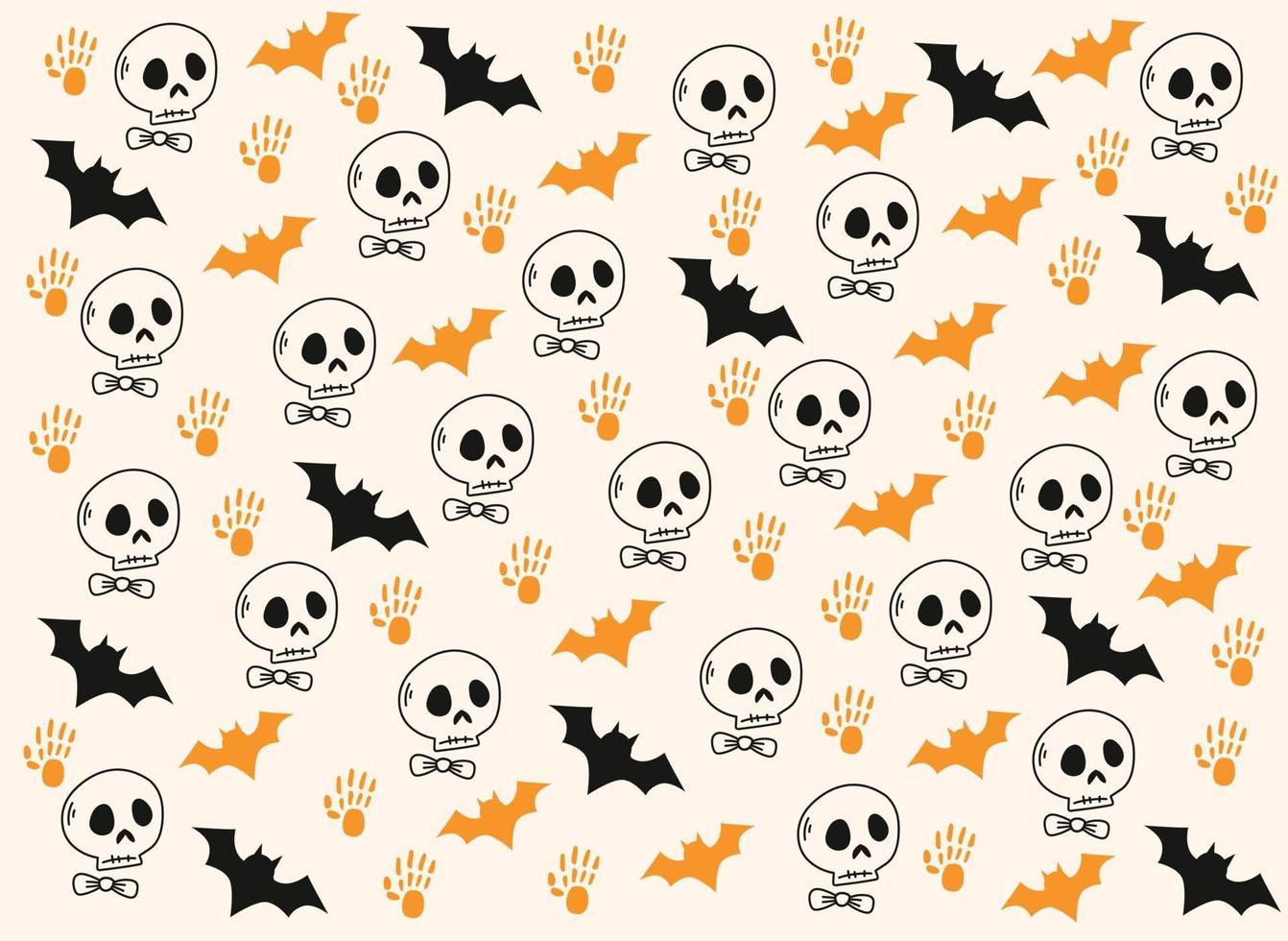 25 mẫu Spooky cute background đáng sợ nhưng không kém phần dễ ...