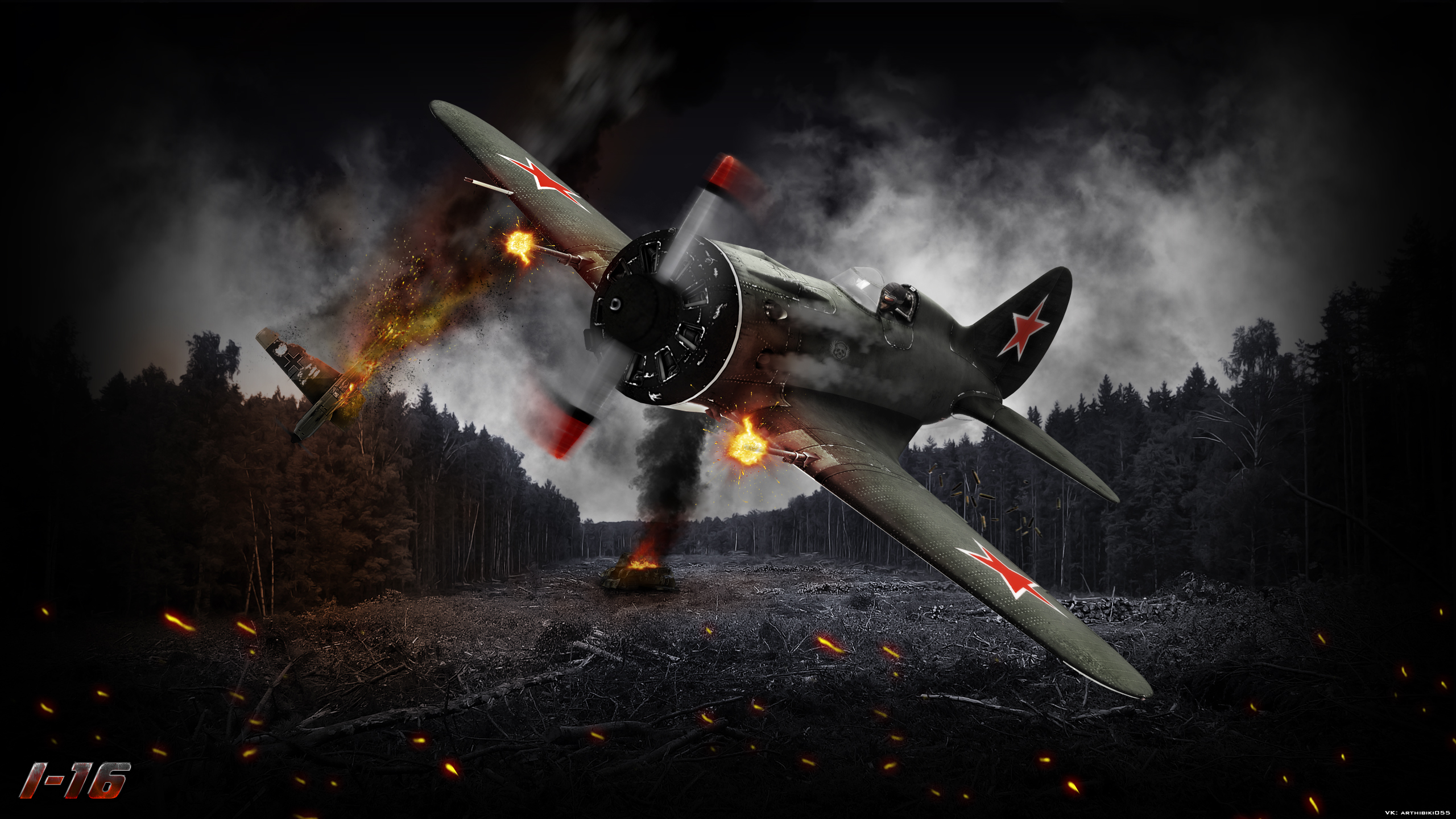 Polikarpov I 16 HD Wallpaper And Background