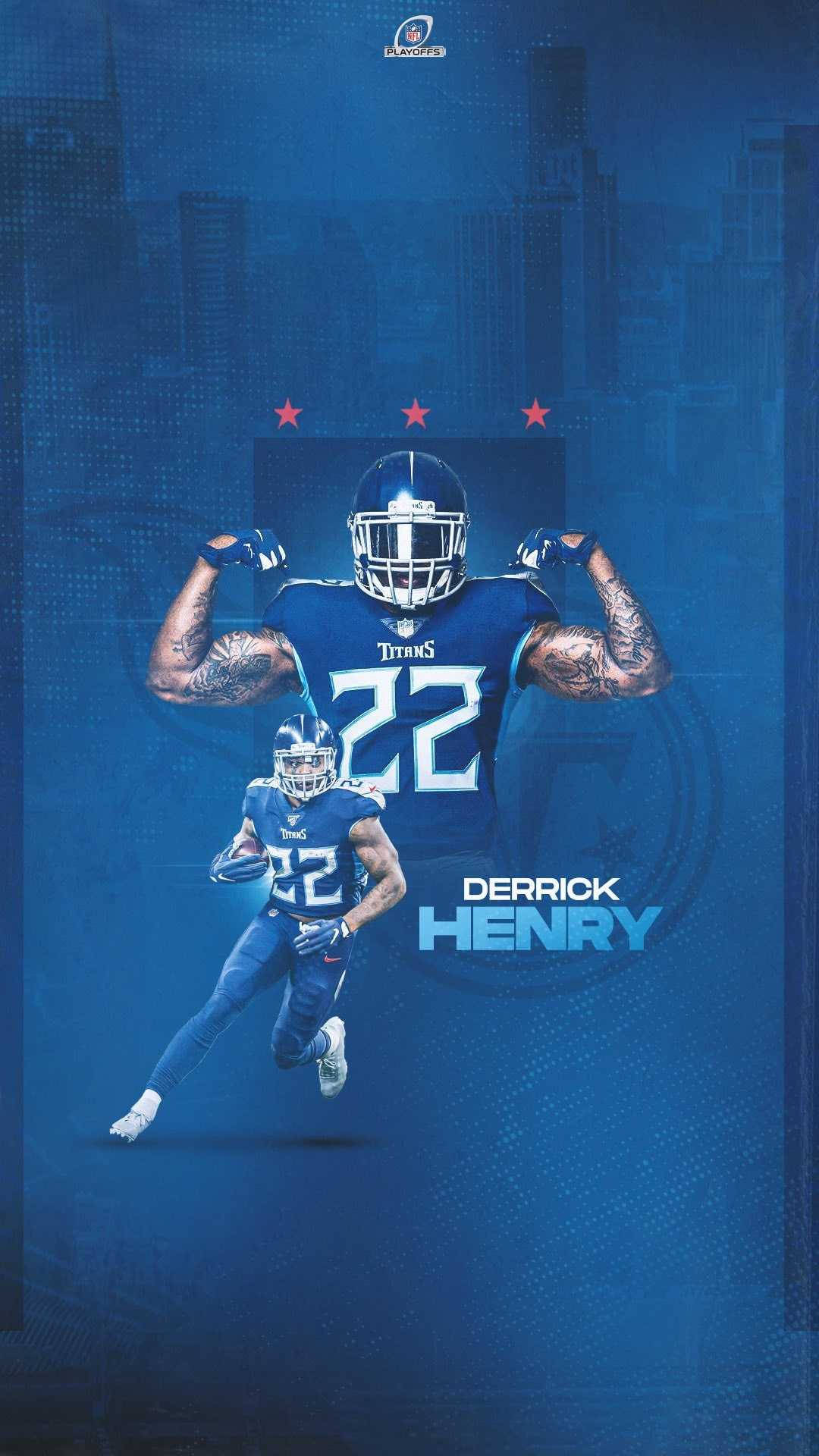 Derrick Henry mobile wallpaper i made : r/Tennesseetitans