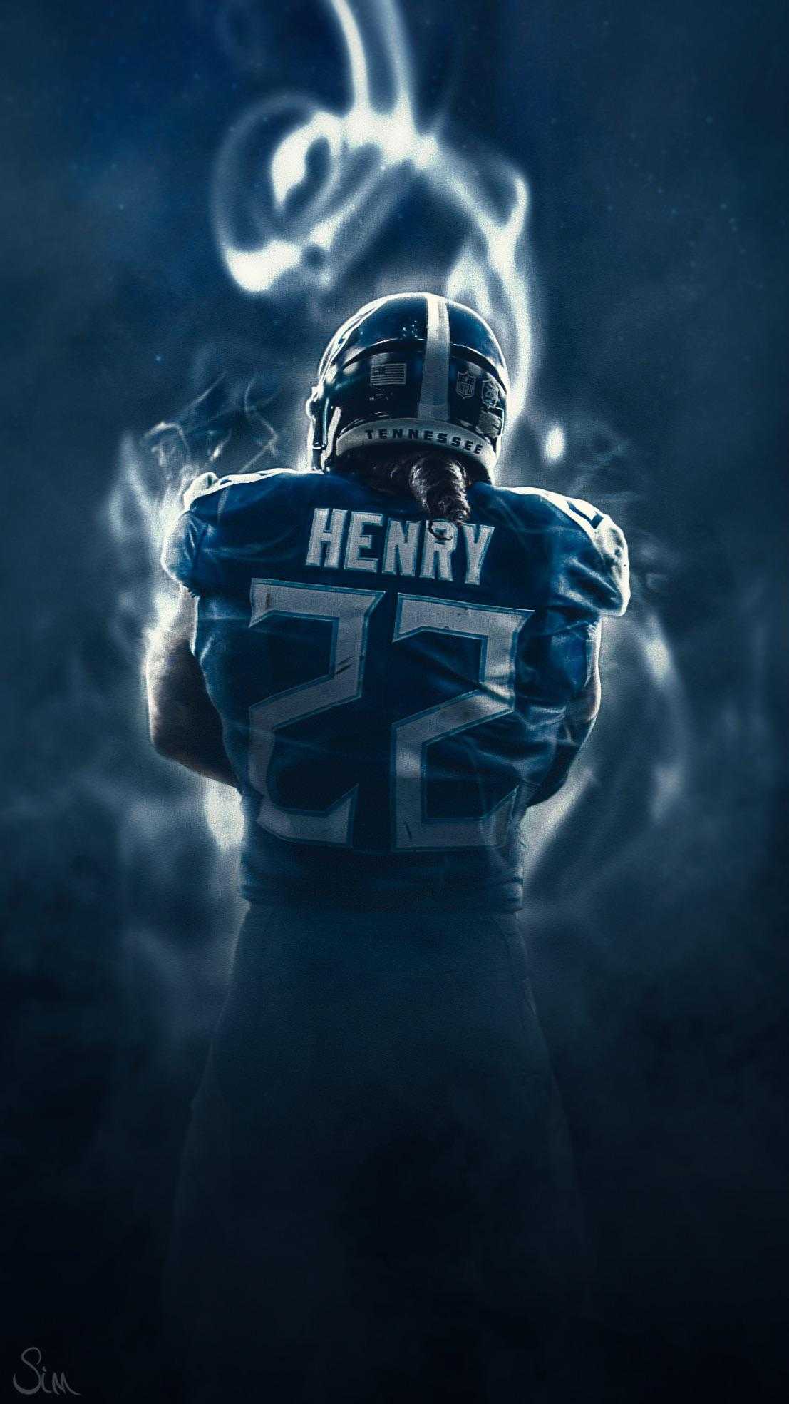 Download Professional Football Player Derrick Henry Wallpaper