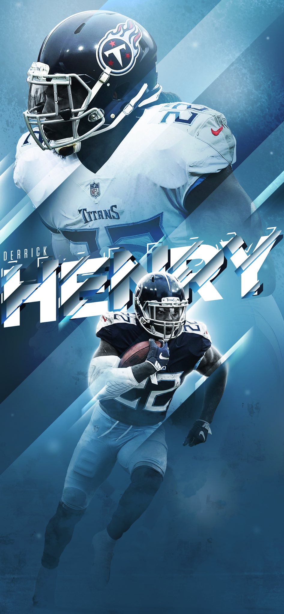 Download Running Back Derrick Henry Wallpaper