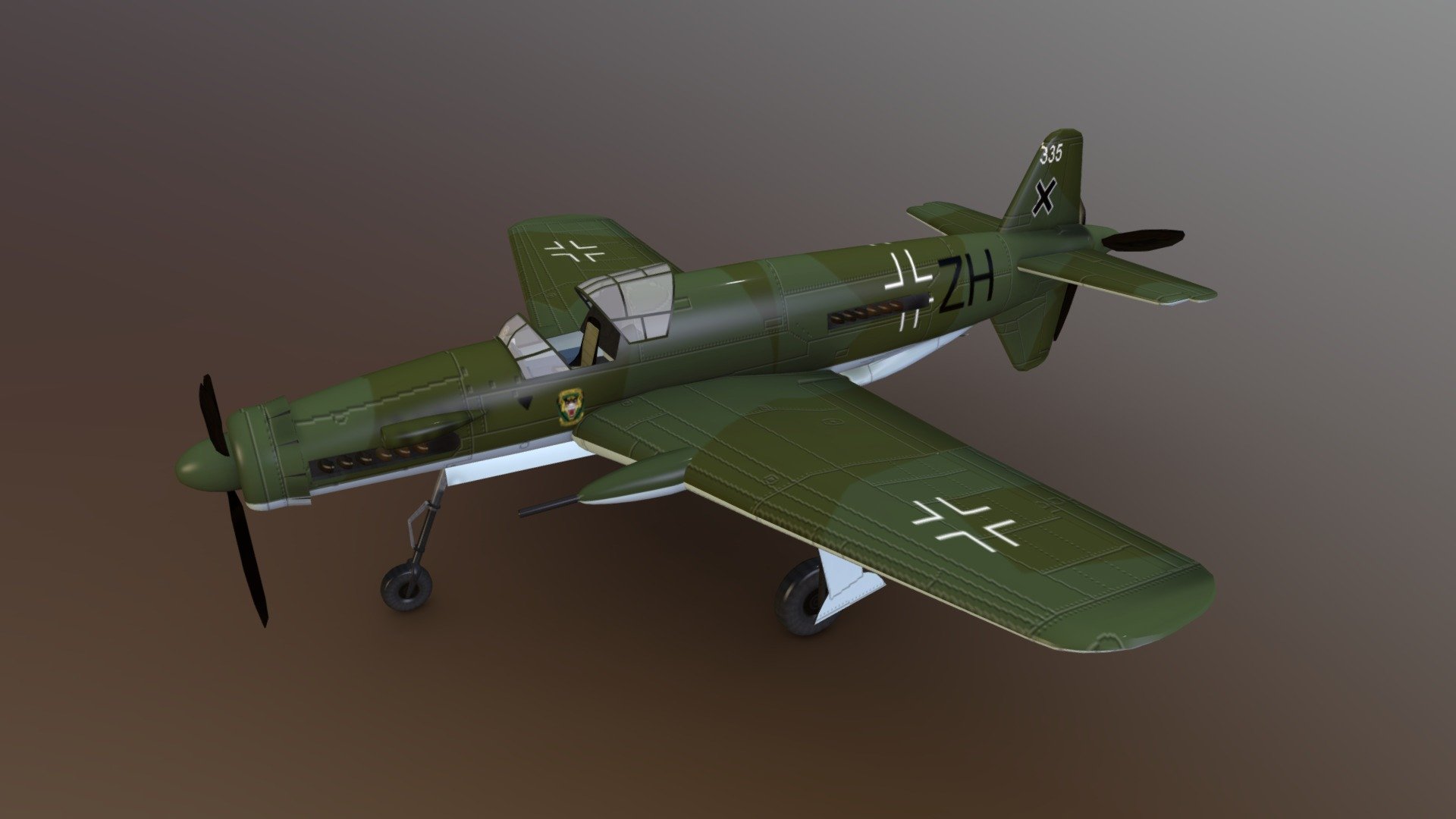 Dornier Do 335 Pfeil Free 3D model by helijah [9BDqBnk]