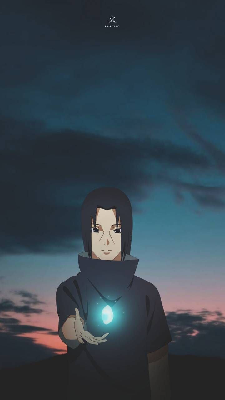 Blue Light wallpaper by Ballz_artz. Naruto art, Anime background, Anime akatsuki