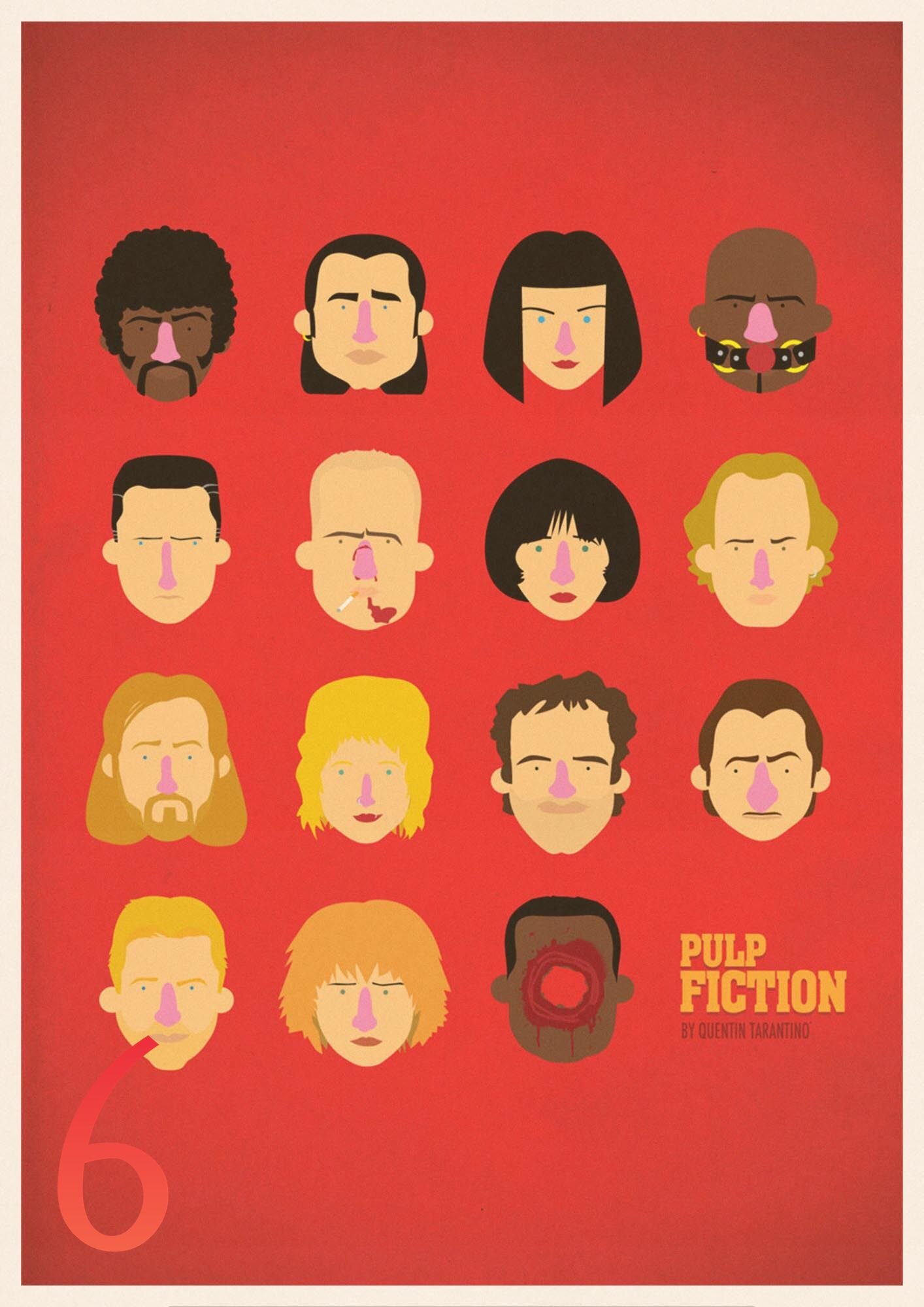 Quentin Tarantino Minimalist Wallpapers - Wallpaper Cave