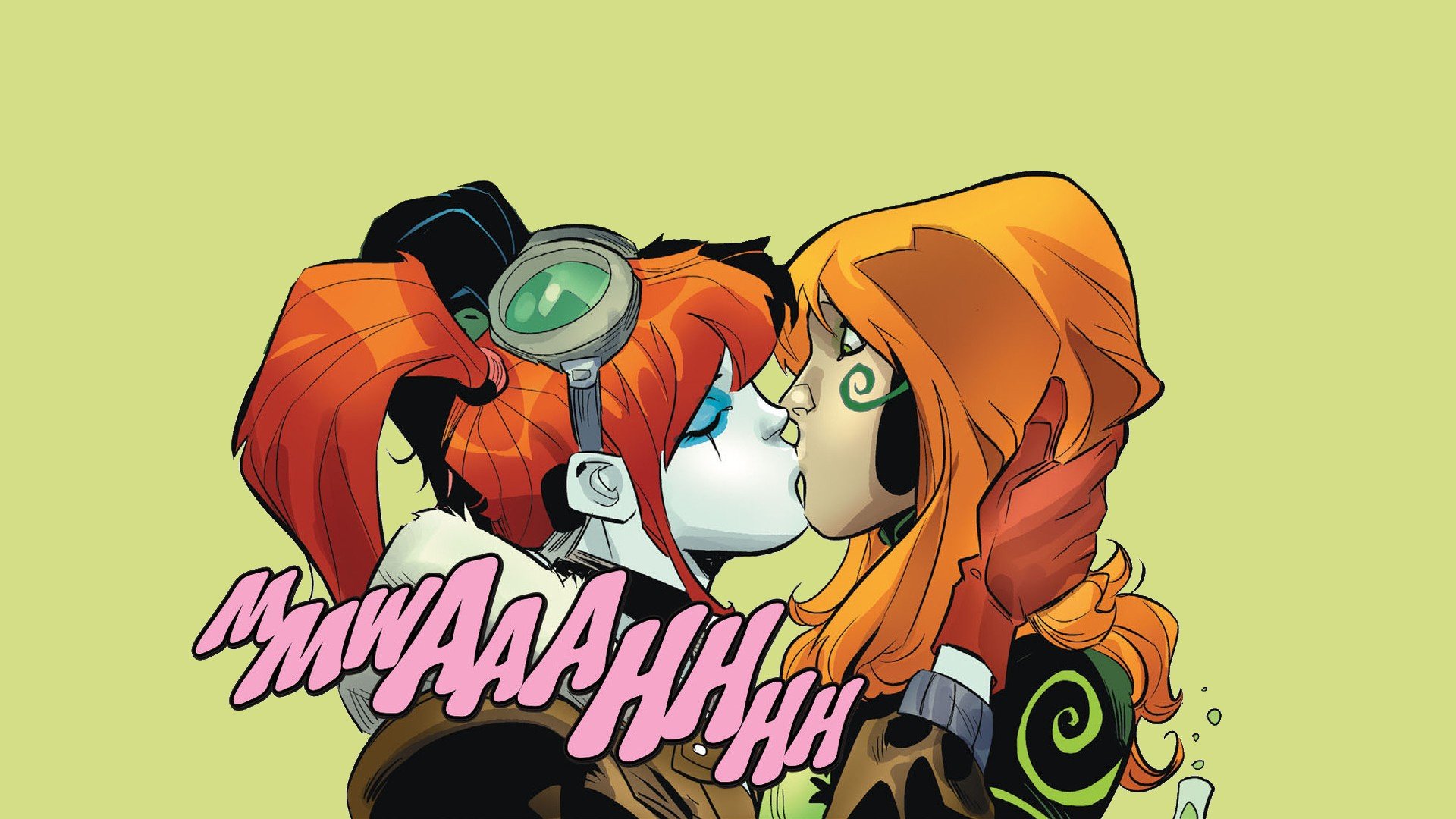 Free Download harley quinn poison ivy dc comics comics comic books wallpaper full HD (1080p)