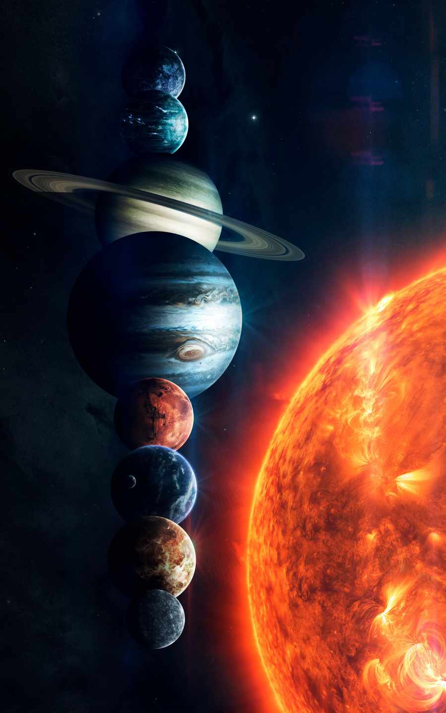 Our Solar System IPhone Wallpaper Wallpaper, iPhone Wallpaper