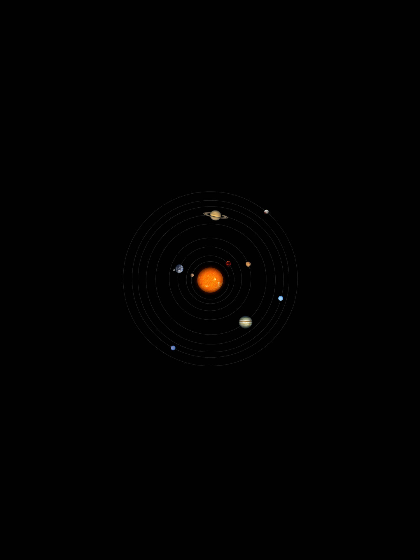Download Small Sized Planets Solar System Wallpaper