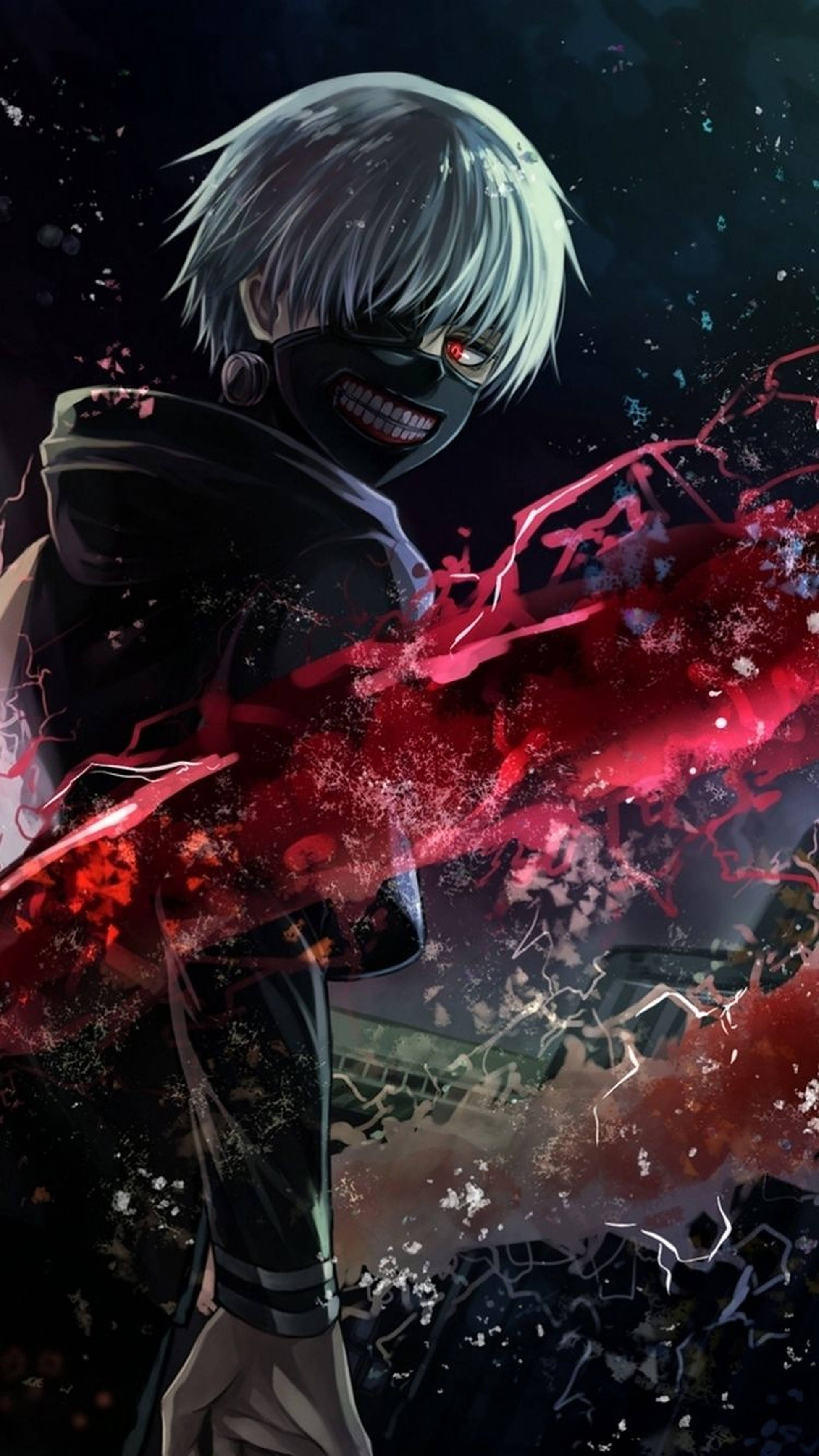 Download Ken Kaneki Anime iPhone Wallpaper