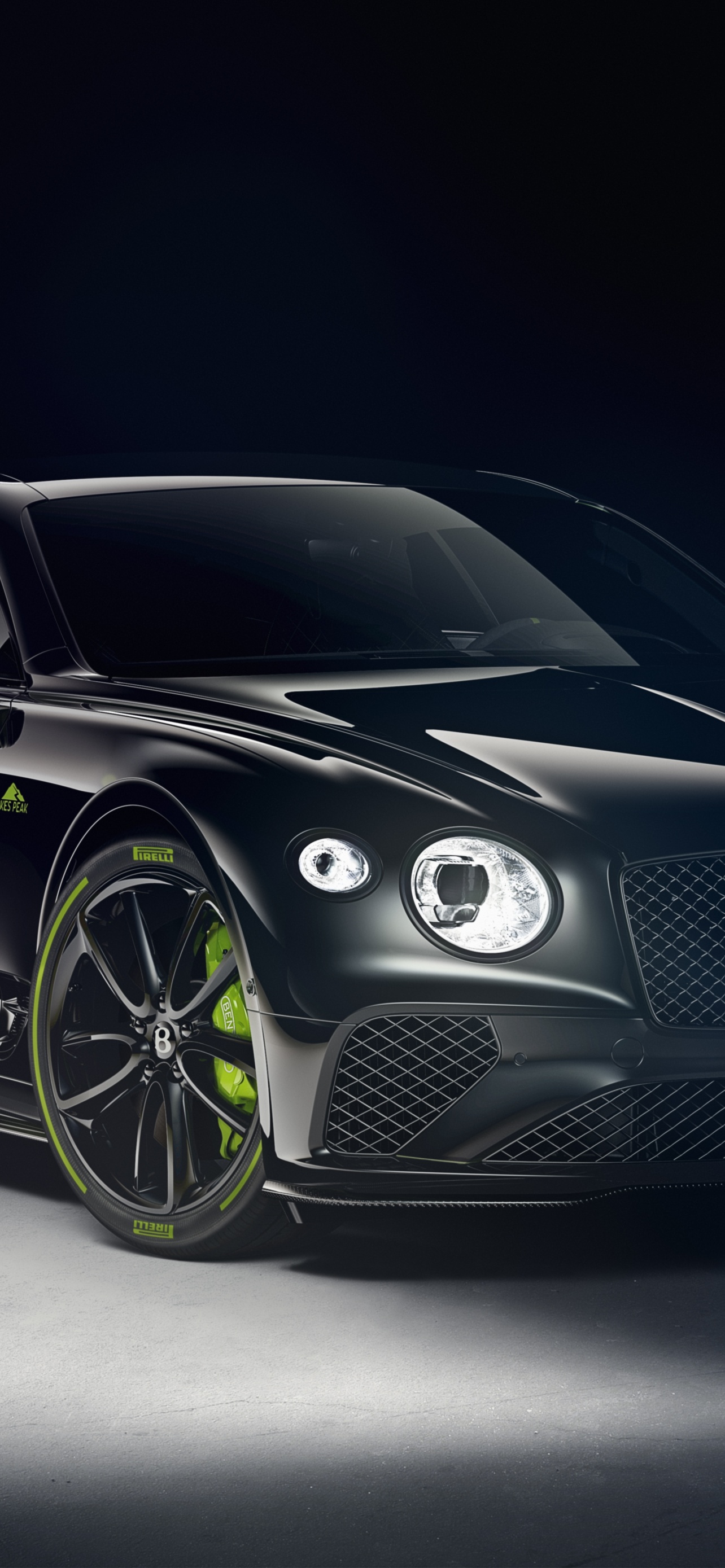 Bentley Continental GT Wallpaper 4K, Pikes Peak, 5K, 8K, Black Dark