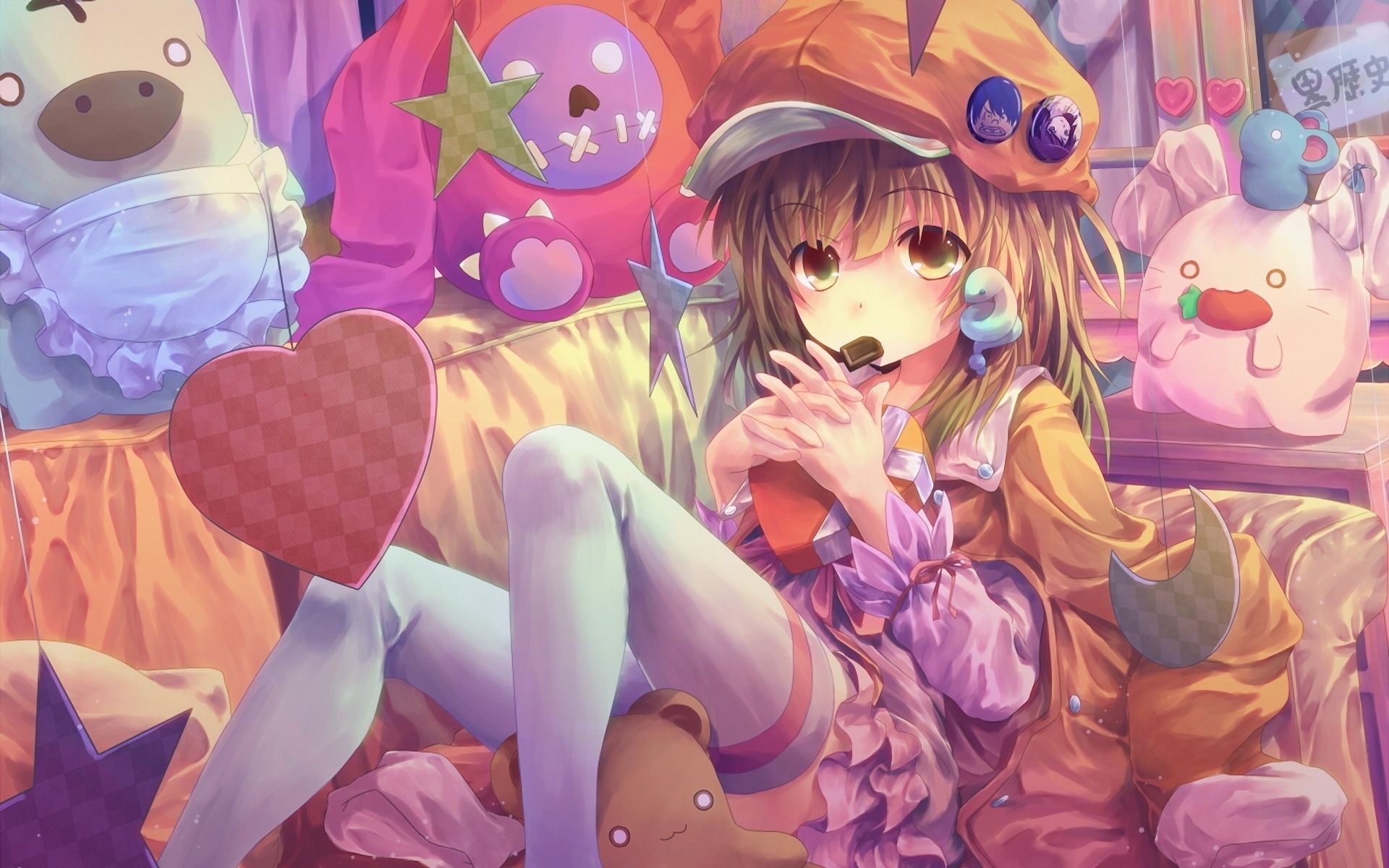 Anime Cute Background HD
